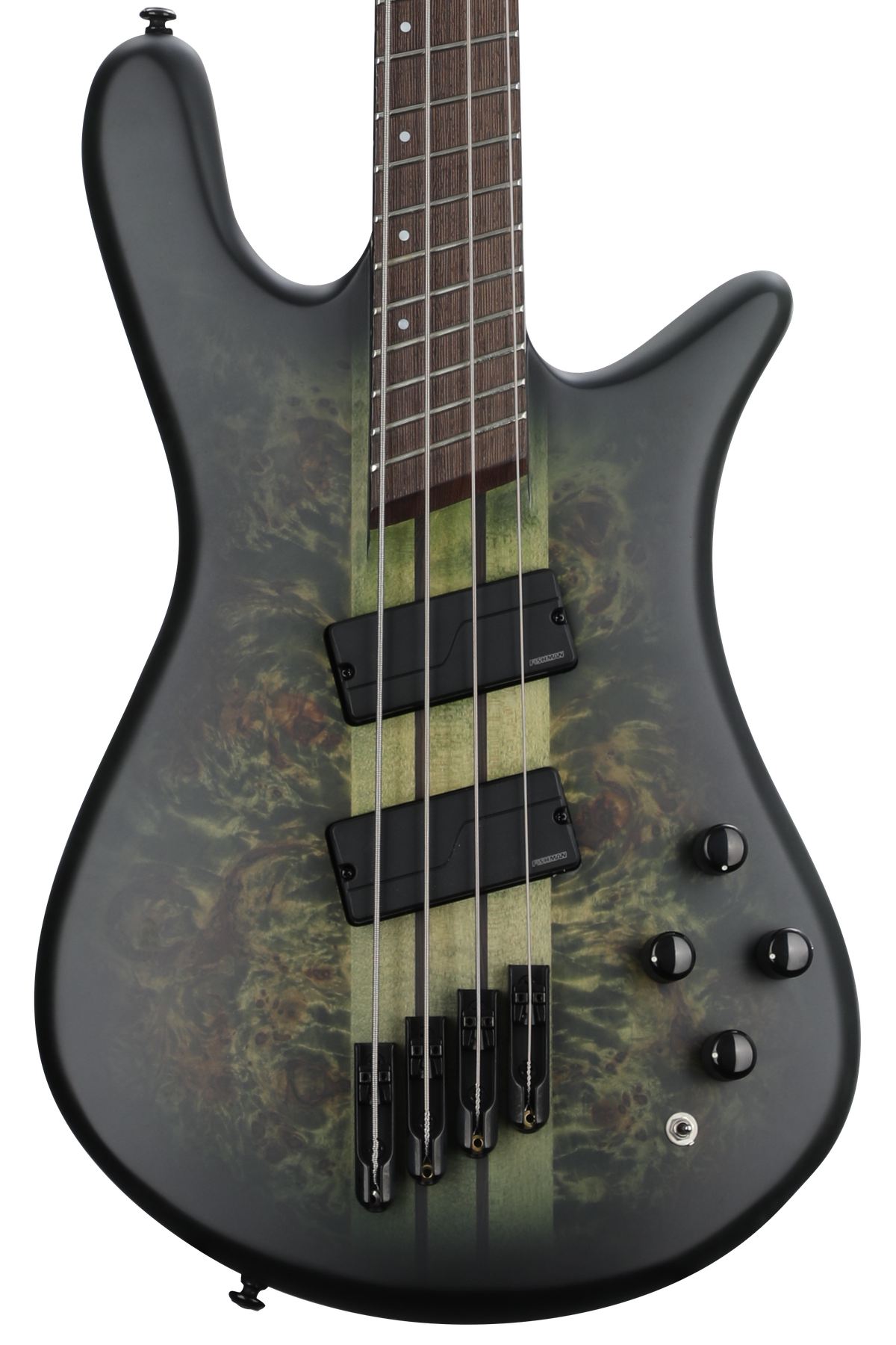 Spector NS Dimension 4 Bass Guitar - Haunted Moss Matte | Sweetwater