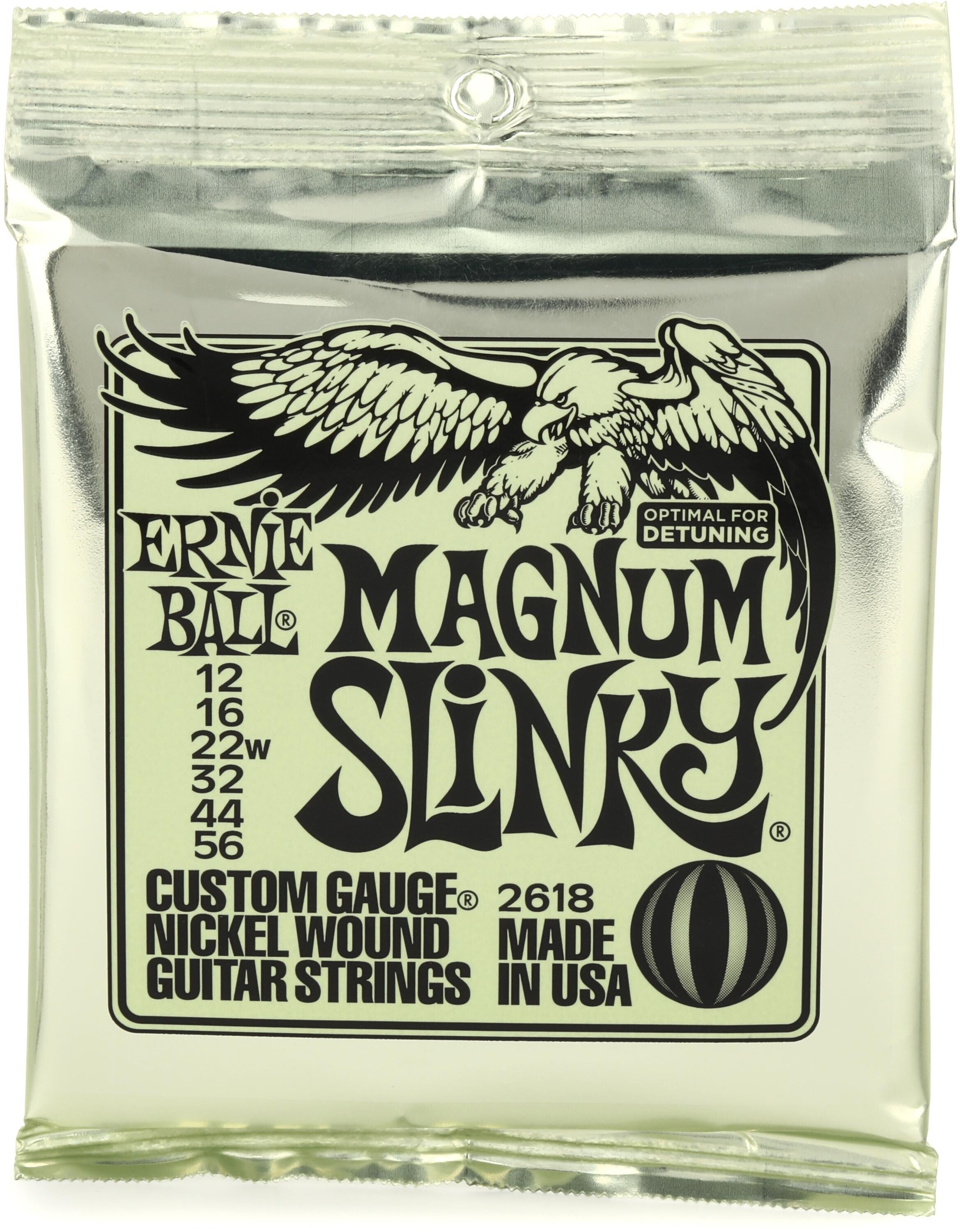 Ernie Ball 2618 Magnum Slinky Nickel wound Electric Guitar Strings