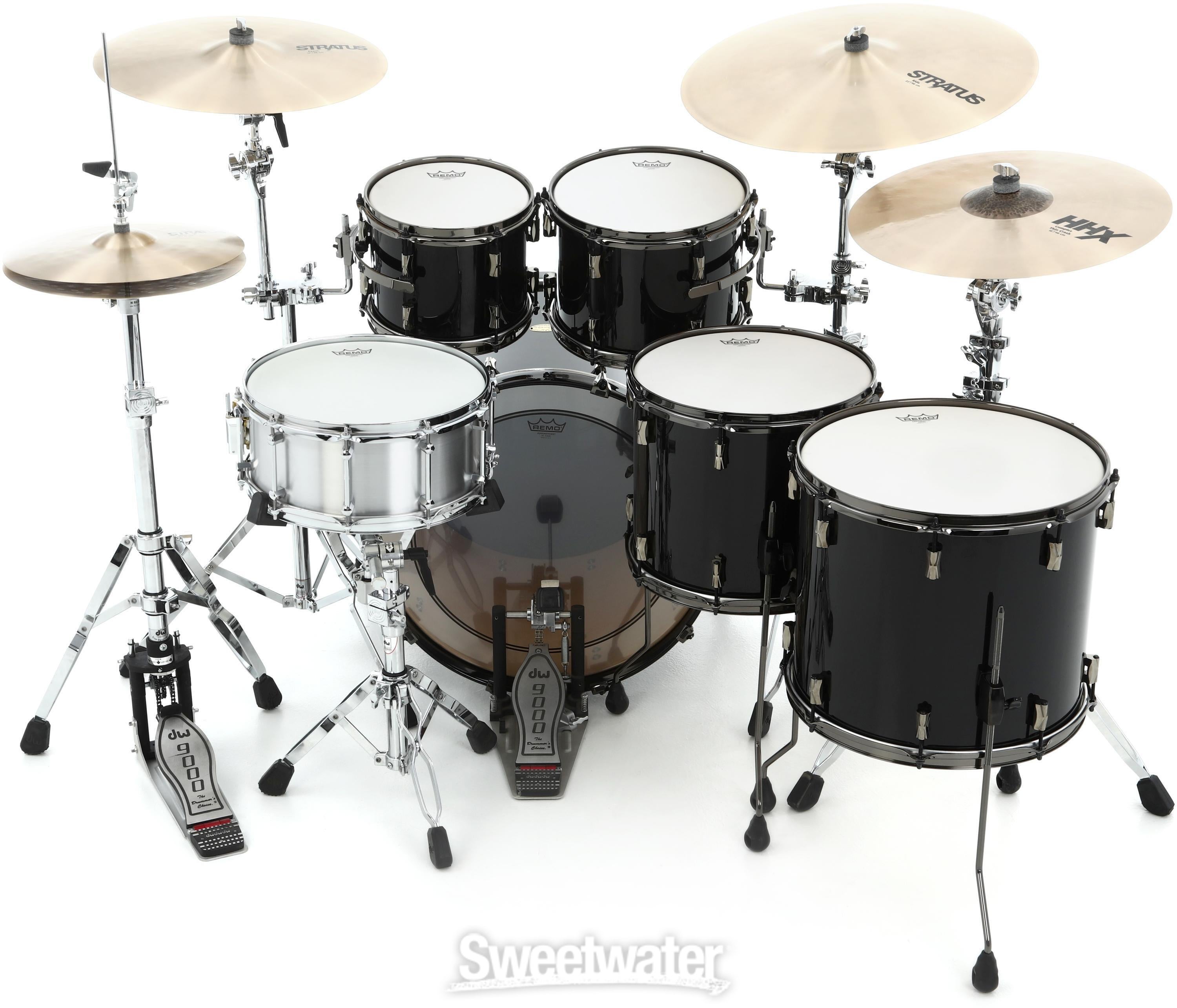 noble　CDセット Noble & Cooley CD Maple 5-piece Shell Pack - Black High Gloss with
