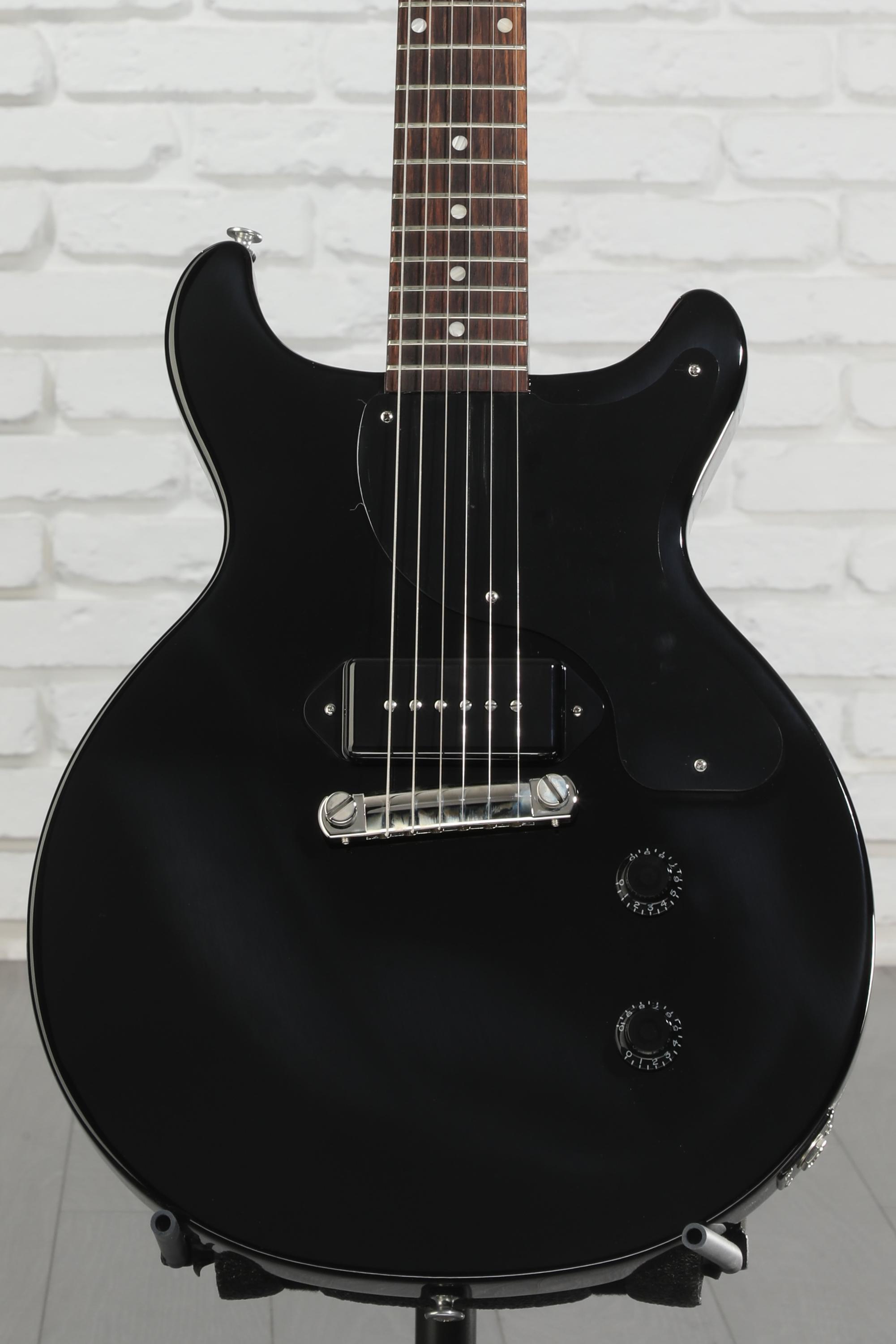 Gibson Les Paul Junior Double Cut Electric Guitar - Ebony | Sweetwater
