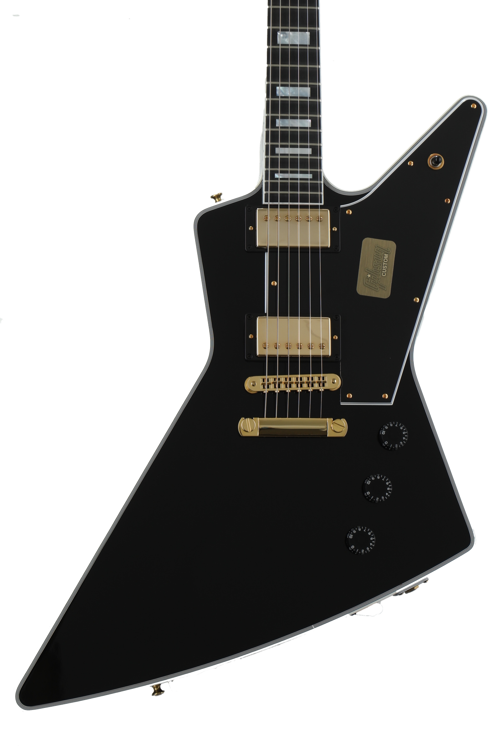 Gibson Custom Explorer Custom - Ebony | Sweetwater