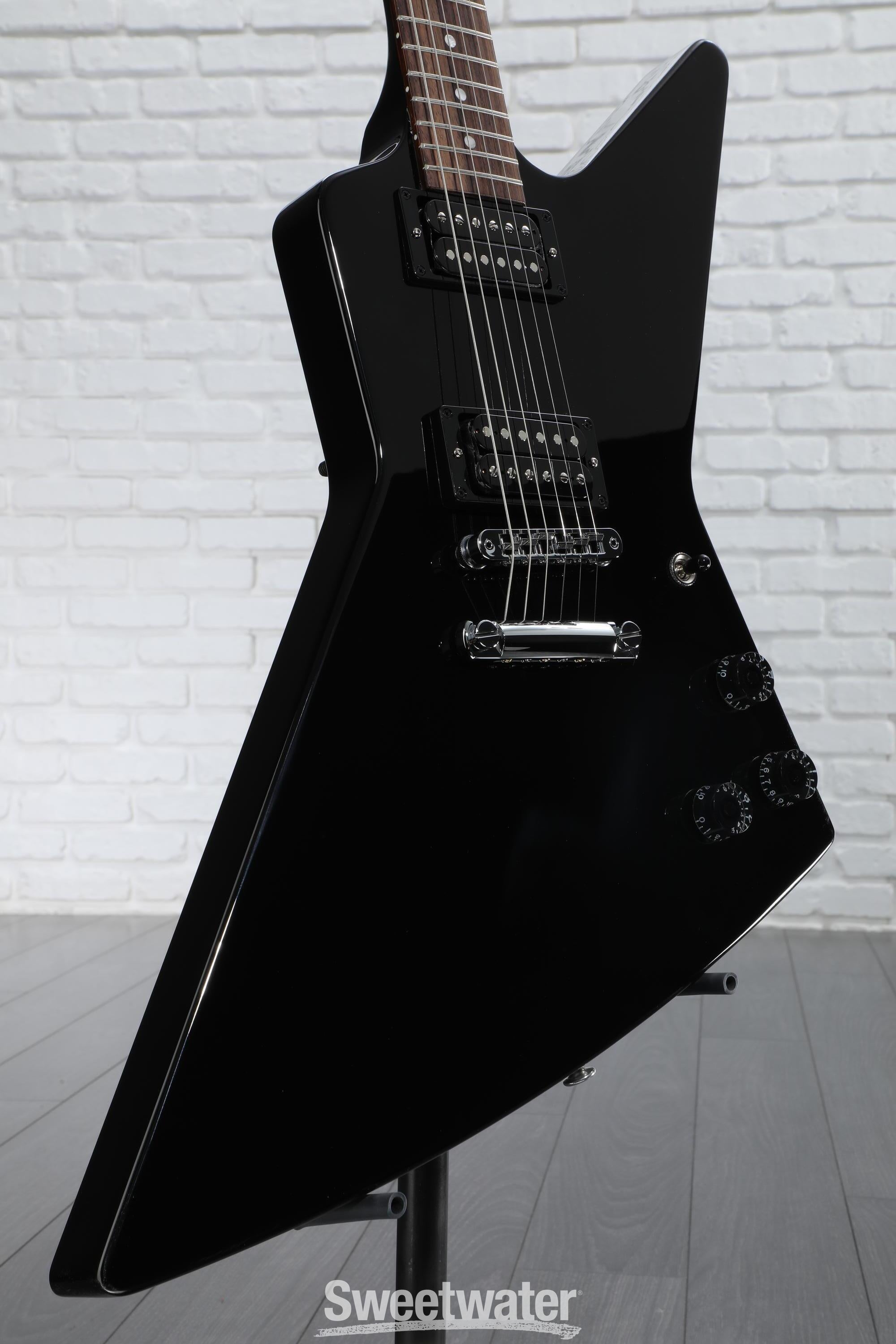 ギター Gibson USA Explorer Ebony 2014 Gibson Explorer – Ebony – GuitarPoint