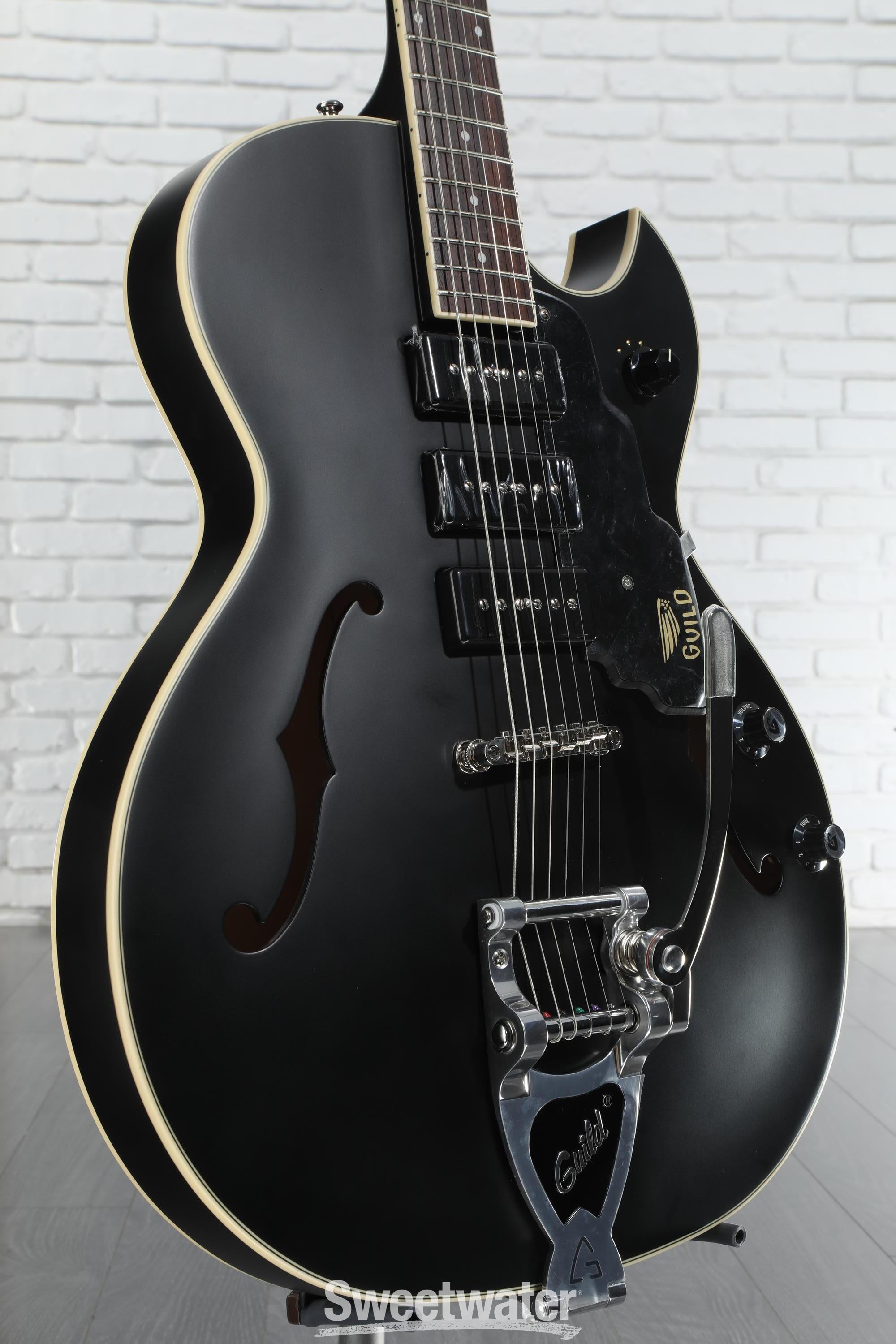 Guild Starfire I Jet 90 Electric Guitar - Satin Black