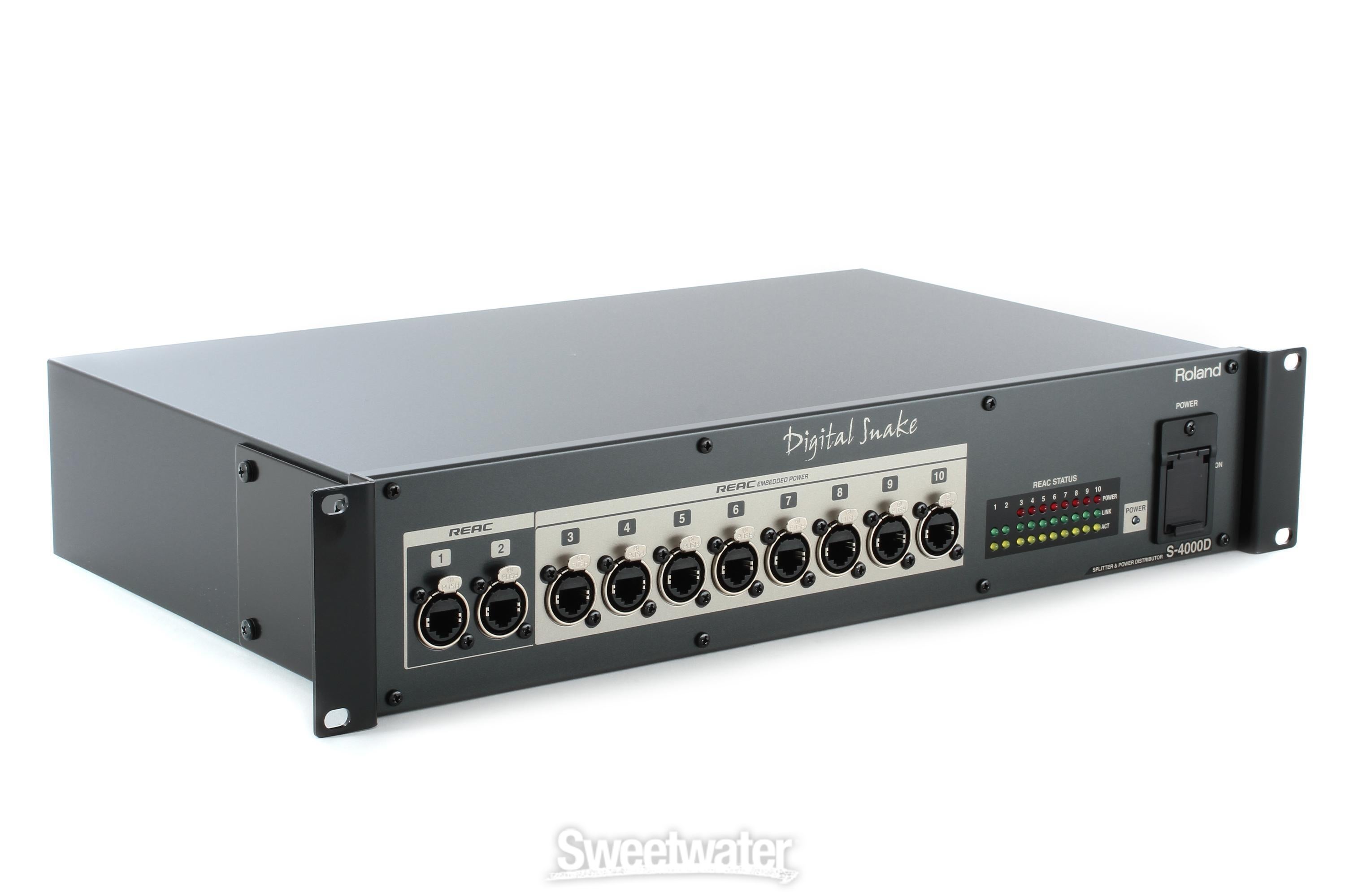 Roland S-4000D Splitter and Power Distributor for M-48 | Sweetwater