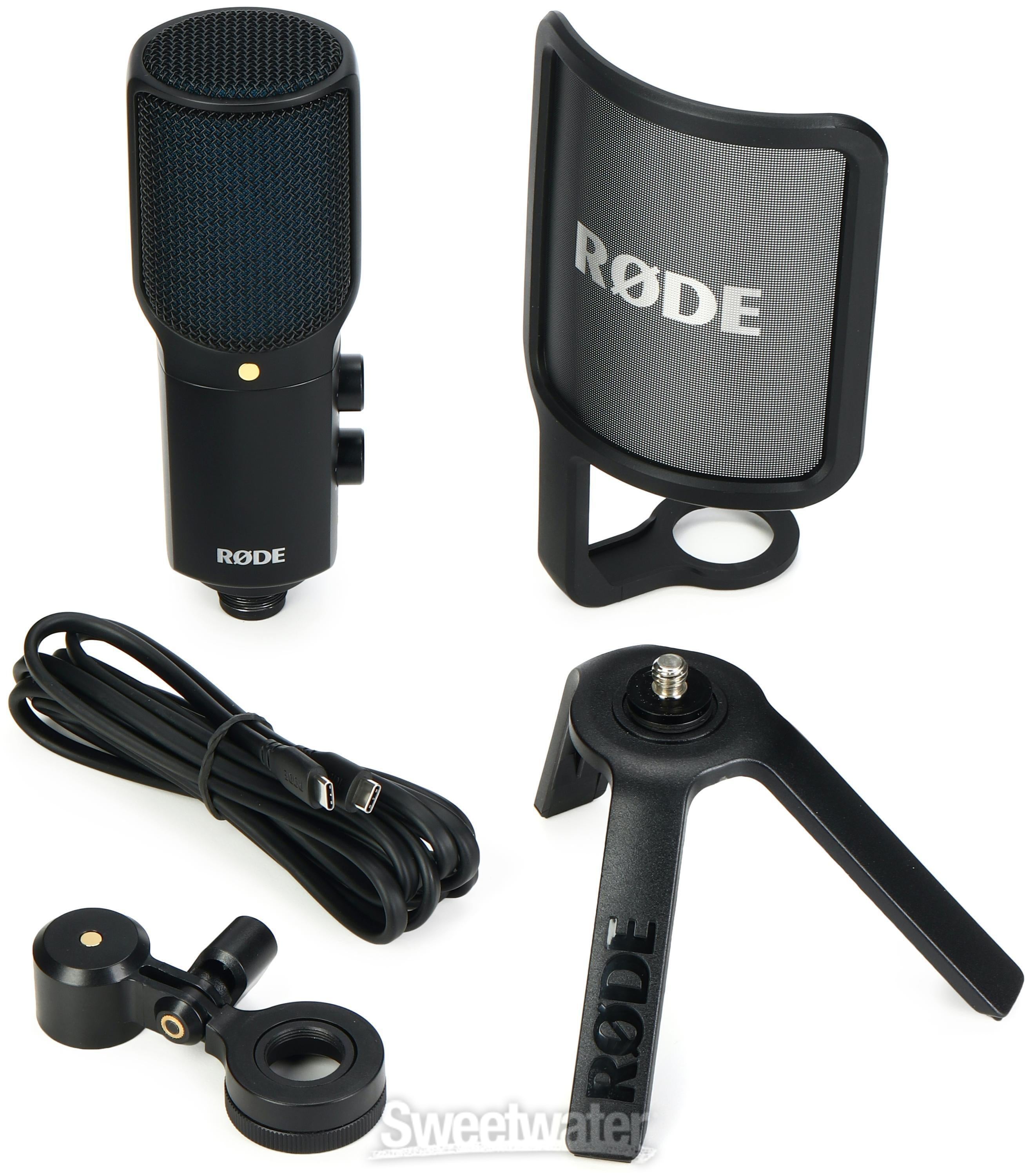 Rode NT-USB+ USB Condenser Microphone | Sweetwater