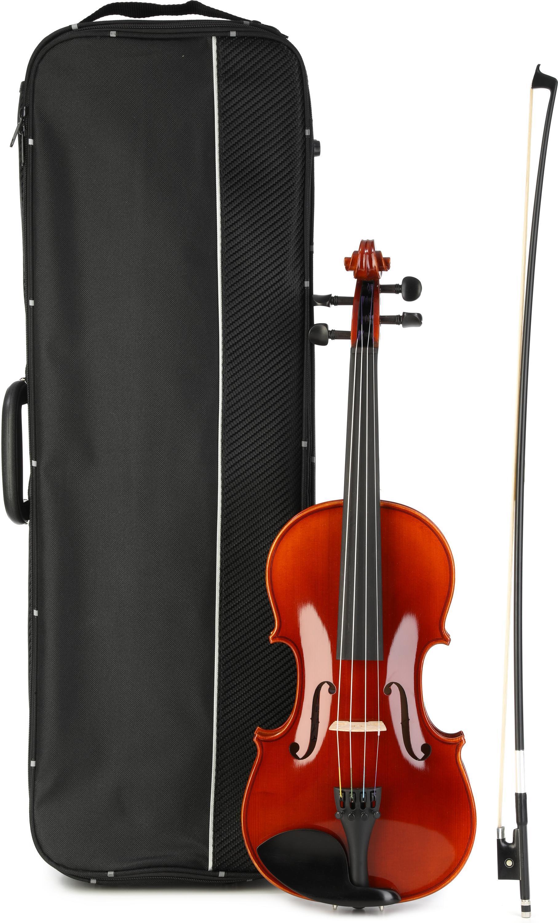 William Lewis & Son SWVL411E4H 411 Student Violin Outfit - 4