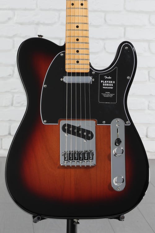 Fender Player II Telecaster Electric Guitar - 3-color Sunburst with Maple Fingerboard