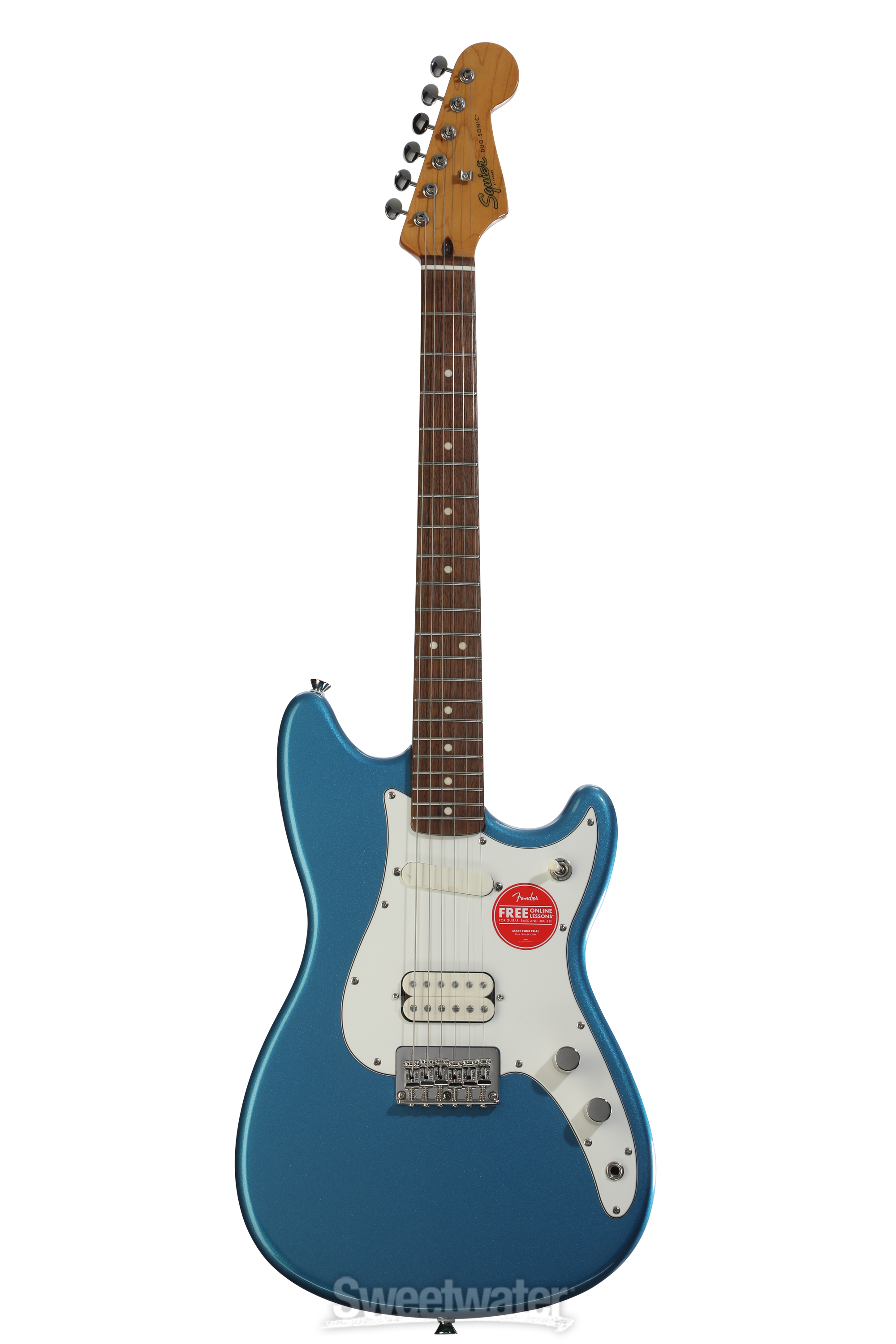 【希少】Squier by Fender Duo-Sonic Squier Classic Vibe Duo-Sonic HS Electric Guitar, Desert Sand