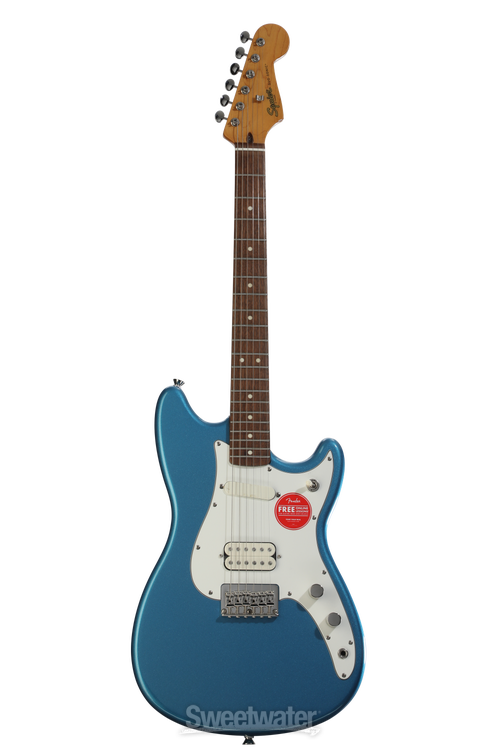 【希少】Squier by Fender Duo-Sonic Squier Classic Vibe Duo-Sonic HS Electric Guitar - Lake