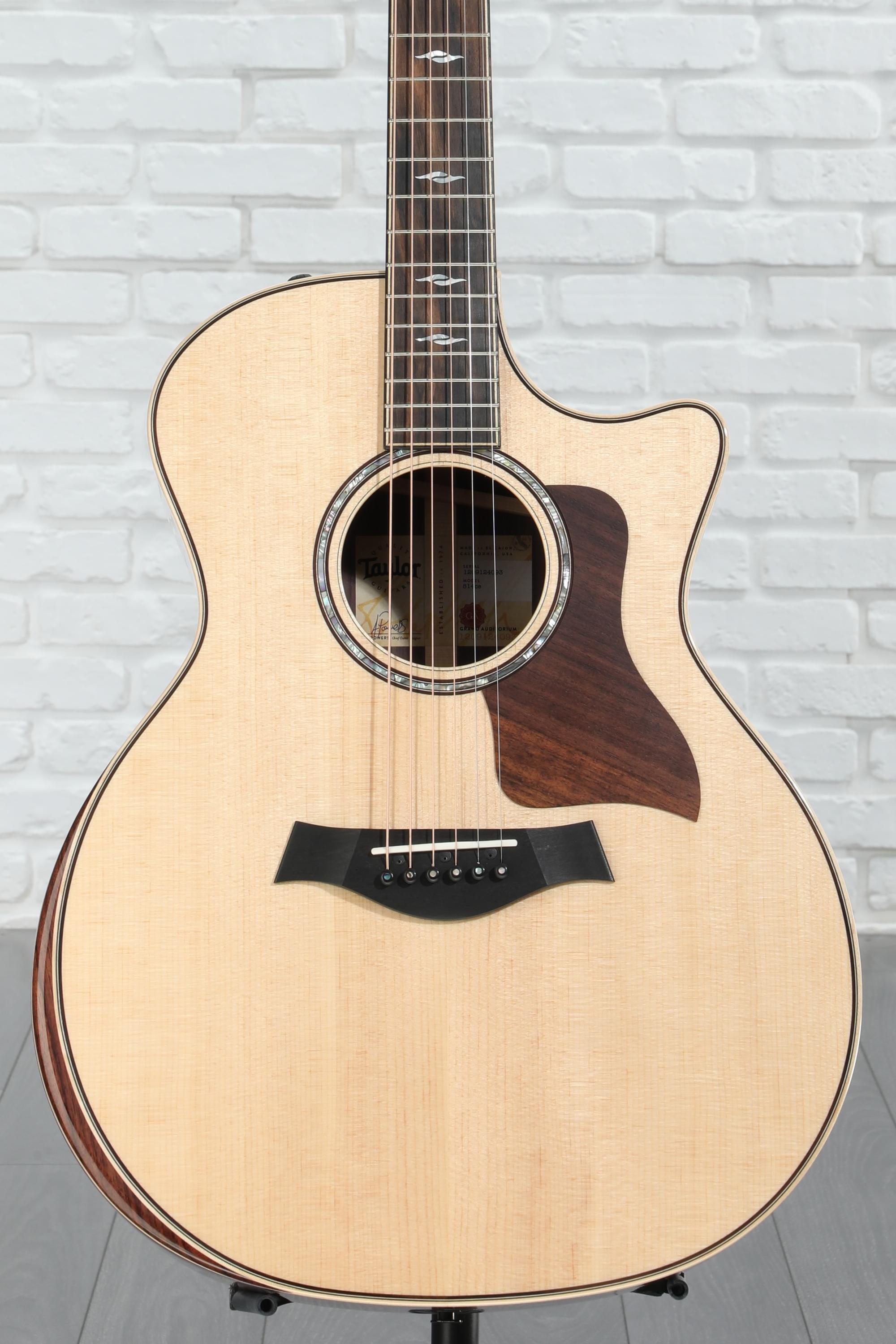Taylor 814ce Acoustic-Electric Guitar - Natural with V-Class
