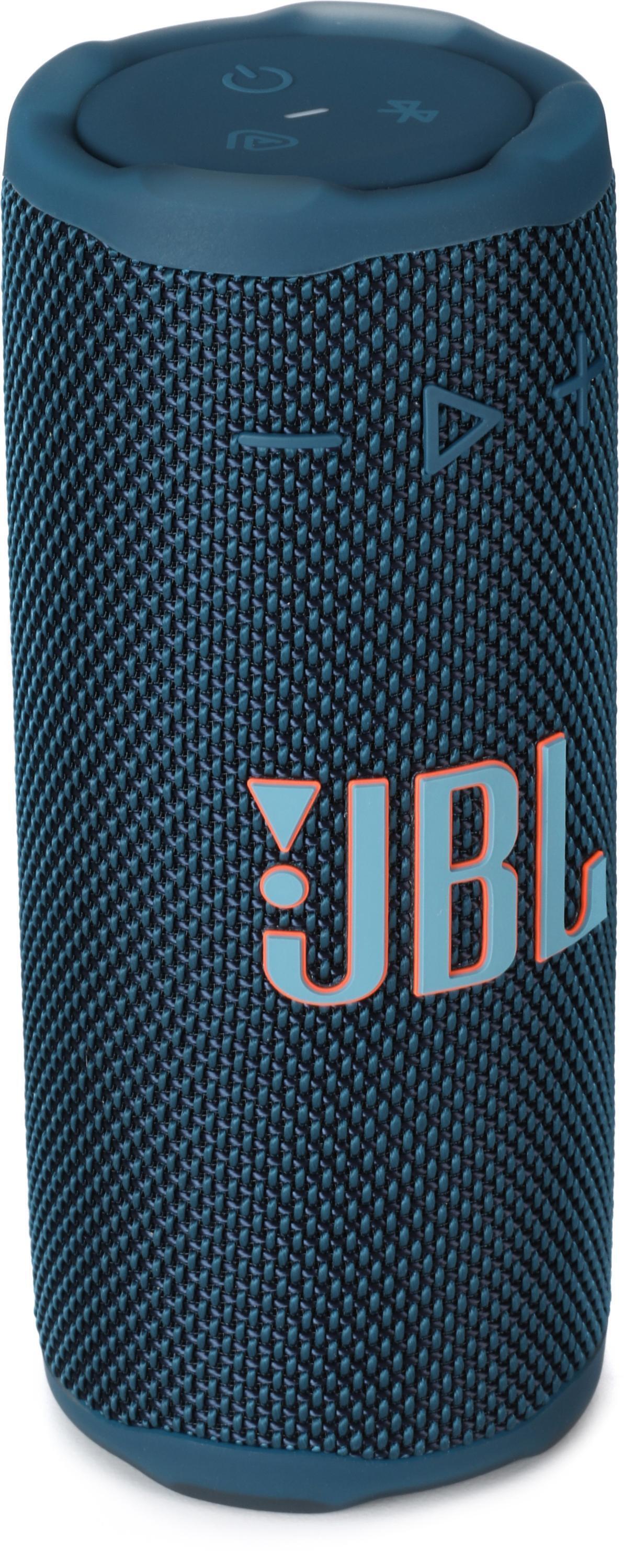 JBL Grip（ブルー） JBL Grip Portable Waterproof Bluetooth Speaker - Blue | Sweetwater