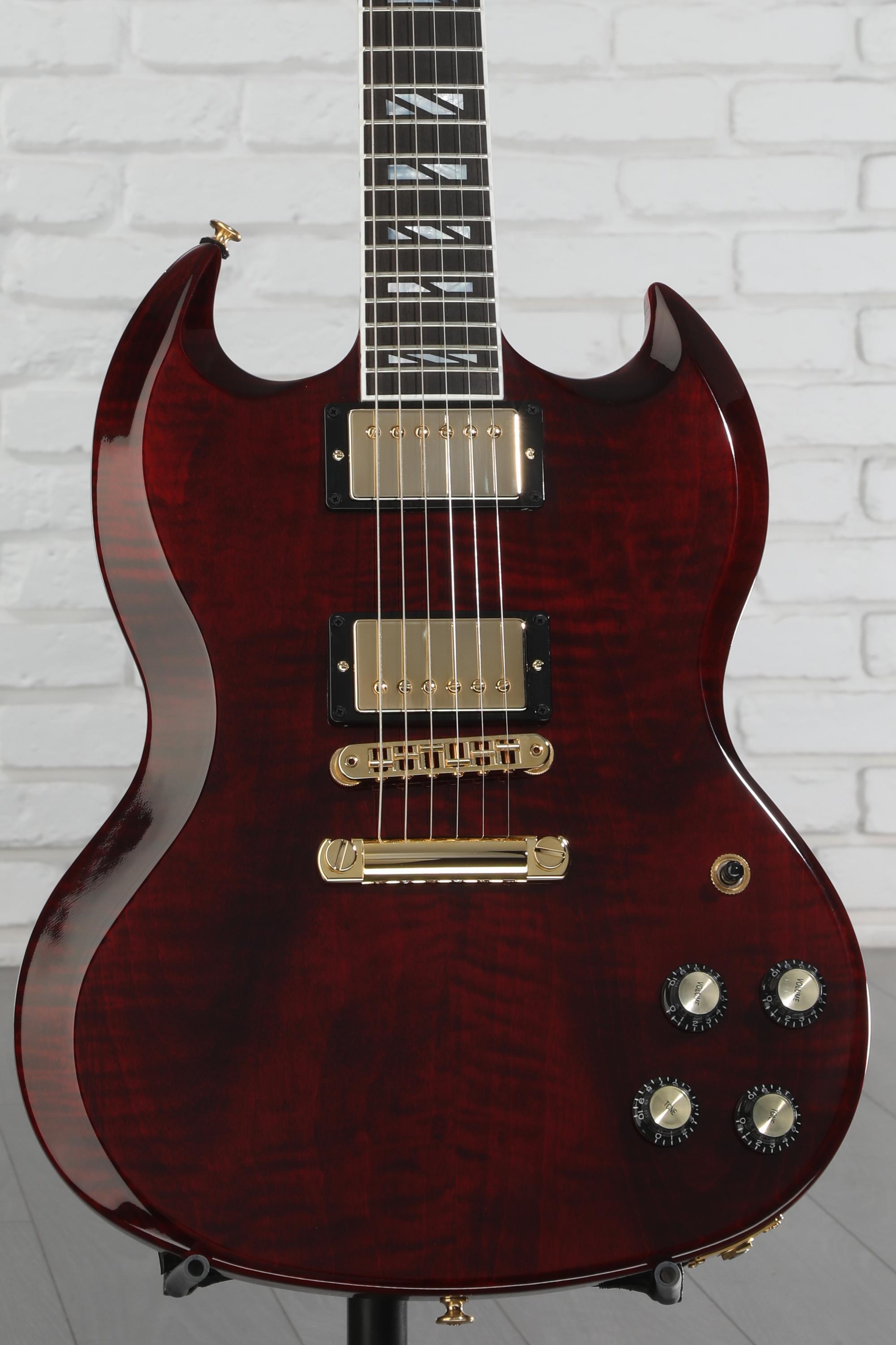 Gibson SG Supreme Electric Guitar - Wine Red | Sweetwater