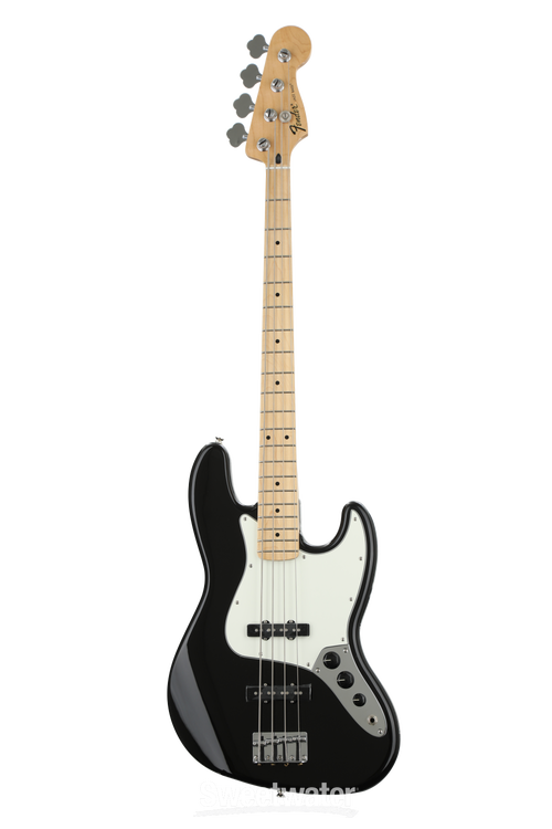 fender USA american standard jazz bass 黒 Fender Standard Jazz Bass, Black, Maple Fingerboard, Free