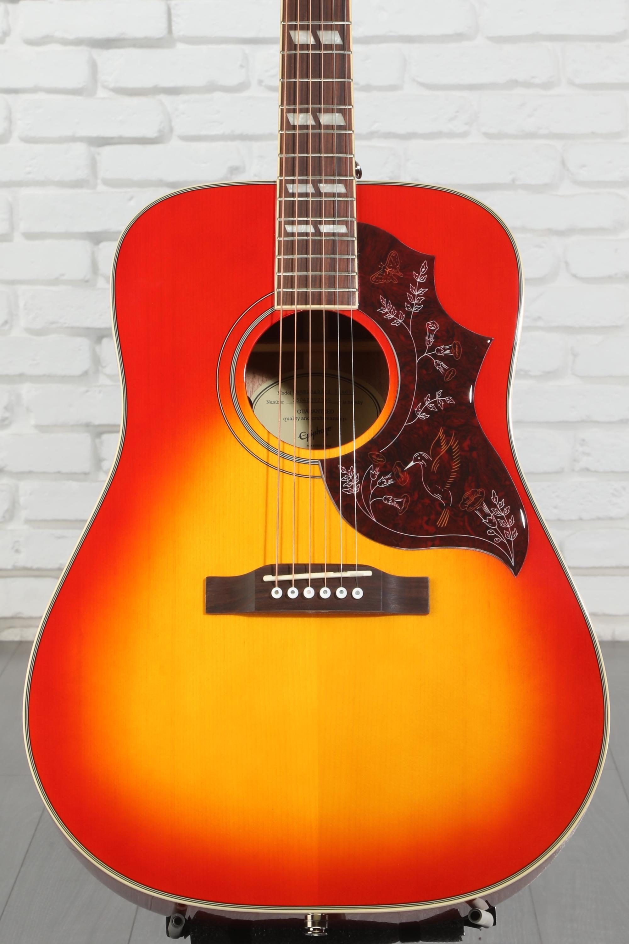 Epiphone Hummingbird Studio Acoustic-Electric Guitar - Faded