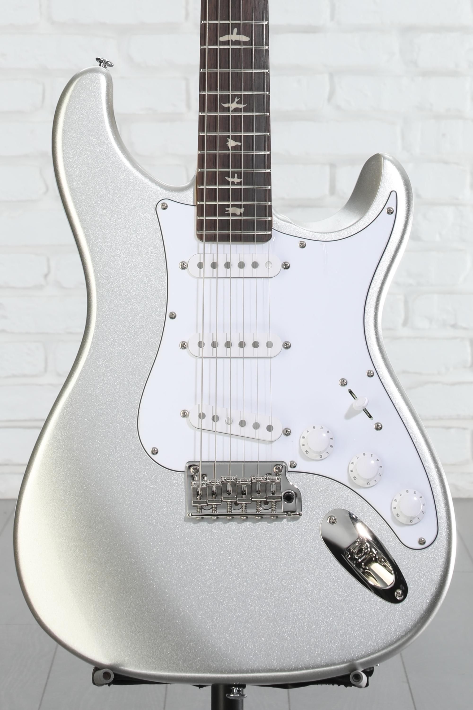 PRS SE Silver Sky Electric Guitar - Platinum Spark