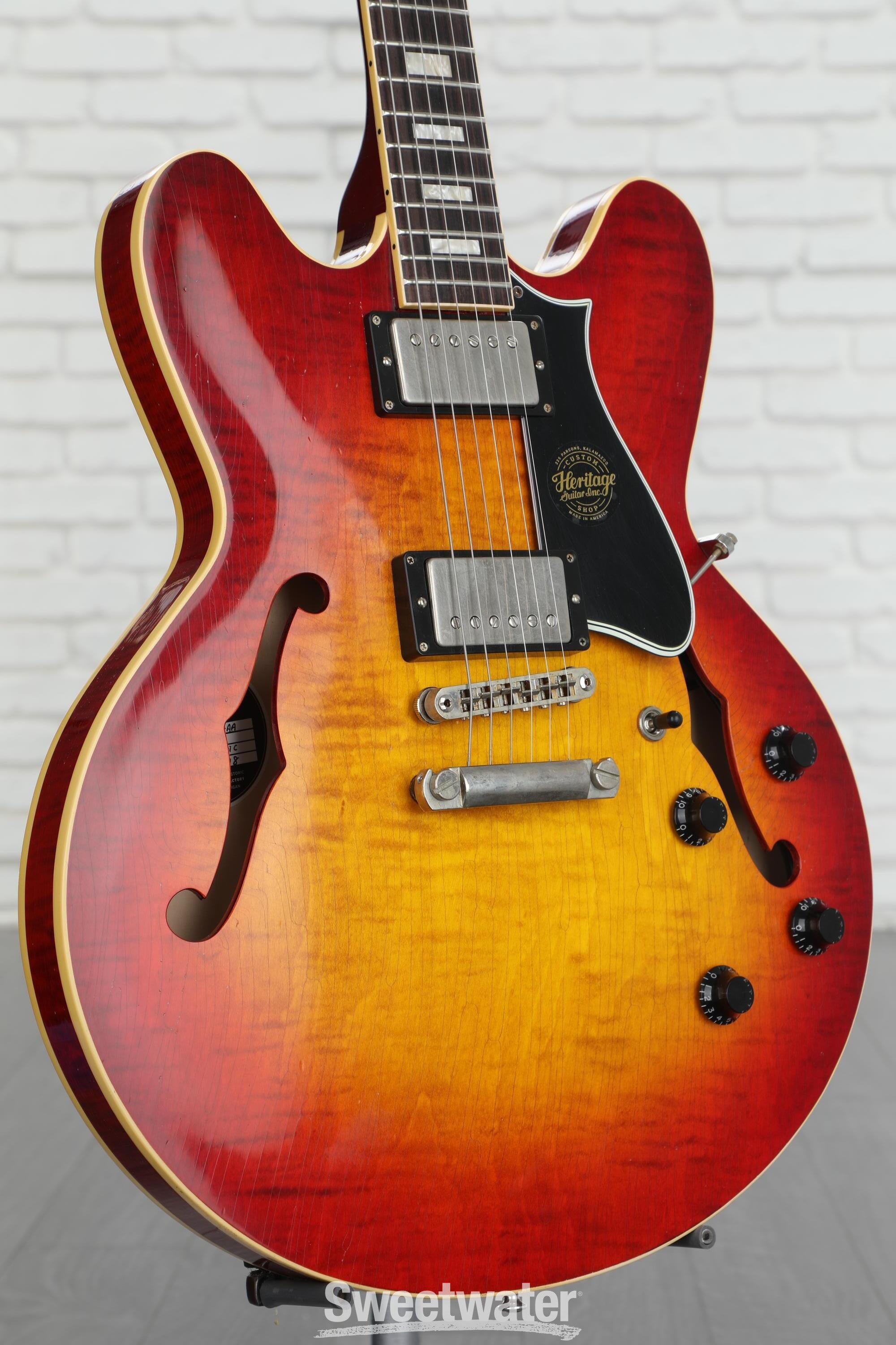 Heritage Custom Core Artisan Aged H-535 Semi-hollowbody