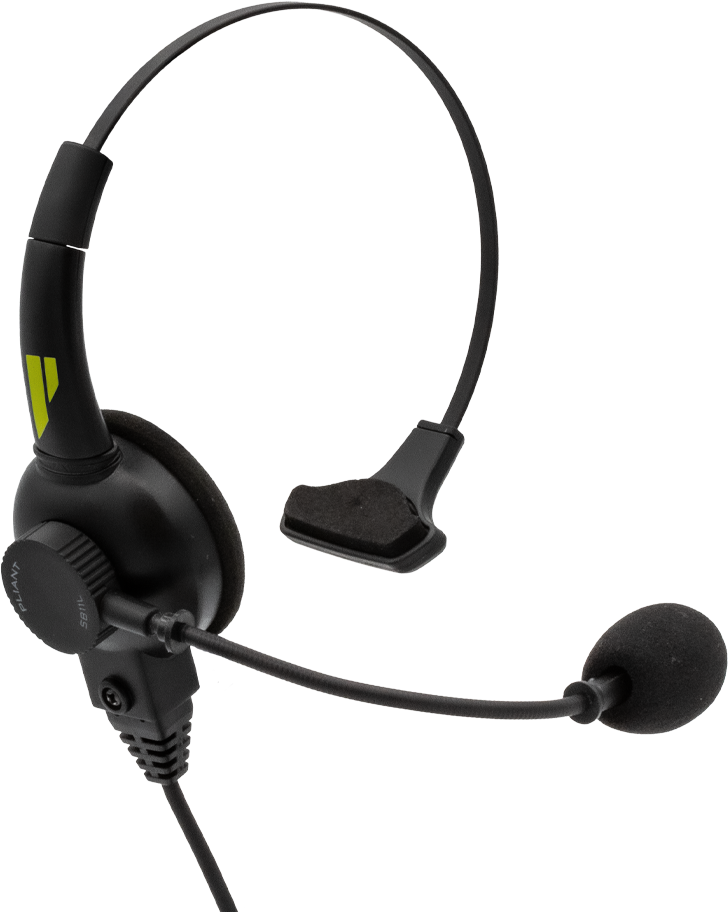 Photo of Pliant Technologies SmartBoom Lite Single-ear Dynamic Headset - Unterminated Connector