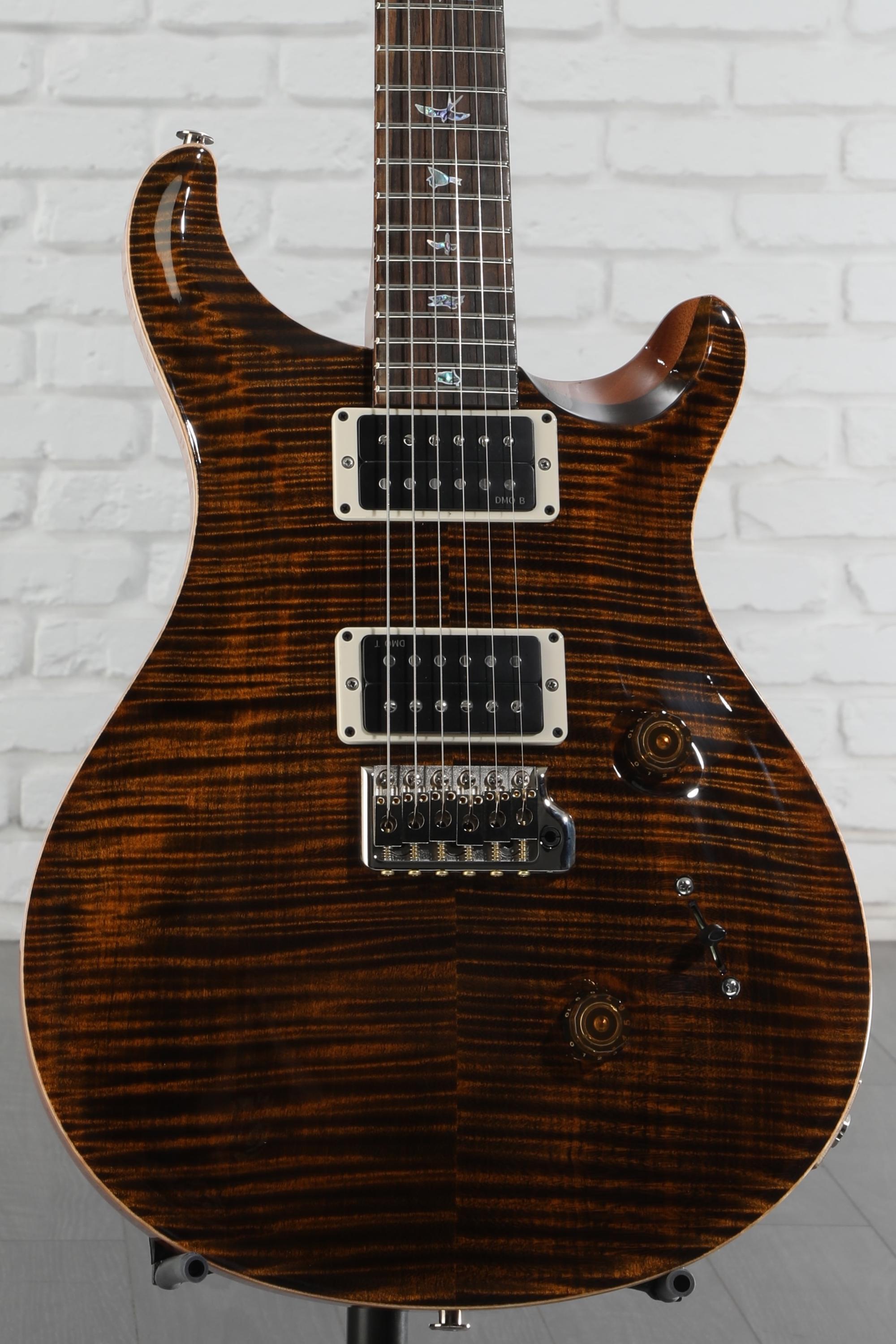 ギター PRS custom 24 PRS 40th Anniversary Custom 24 Electric Guitar - Tiger Eye
