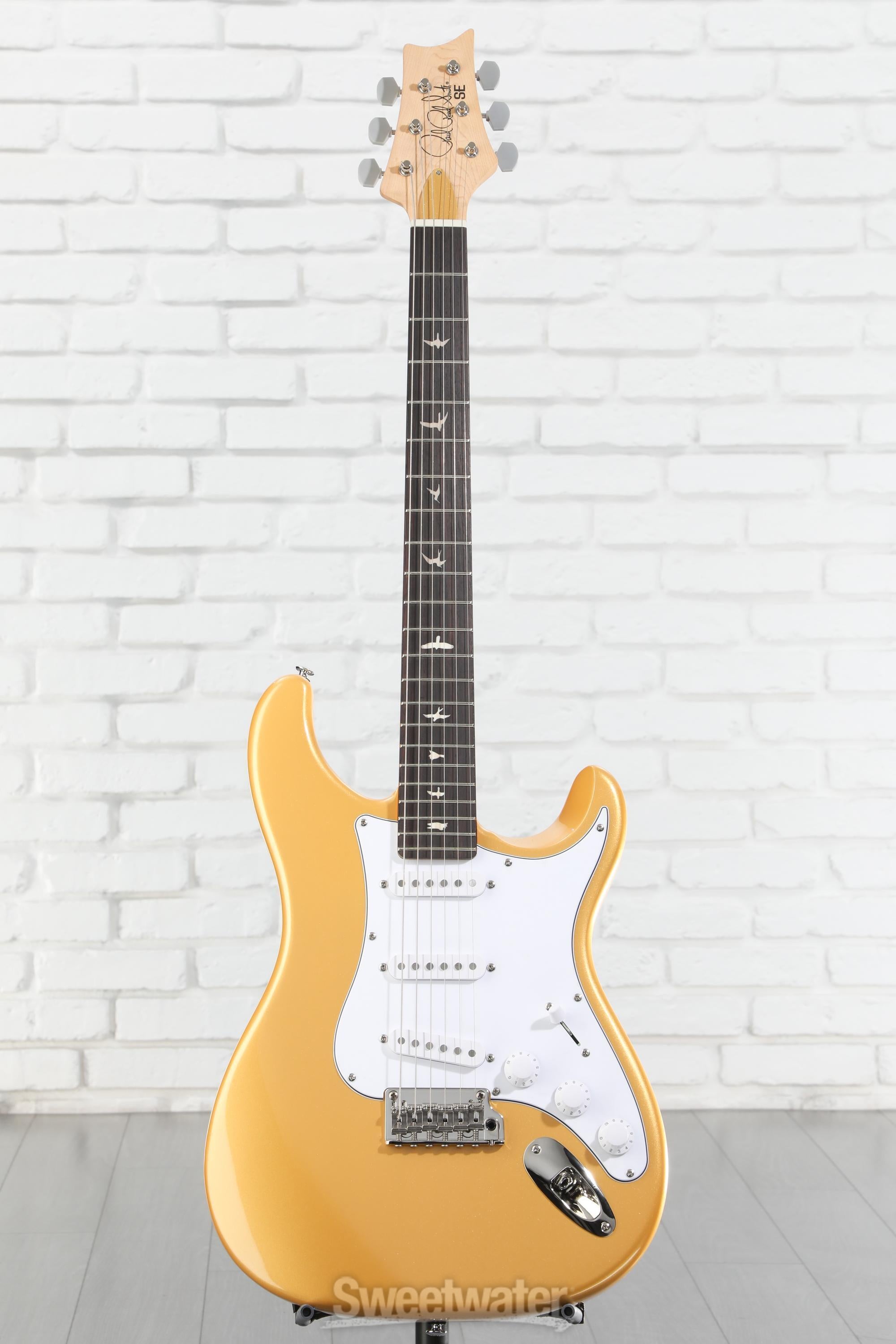 PRS SE Silver Sky Electric Guitar - Gold Spark, Sweetwater Exclusive