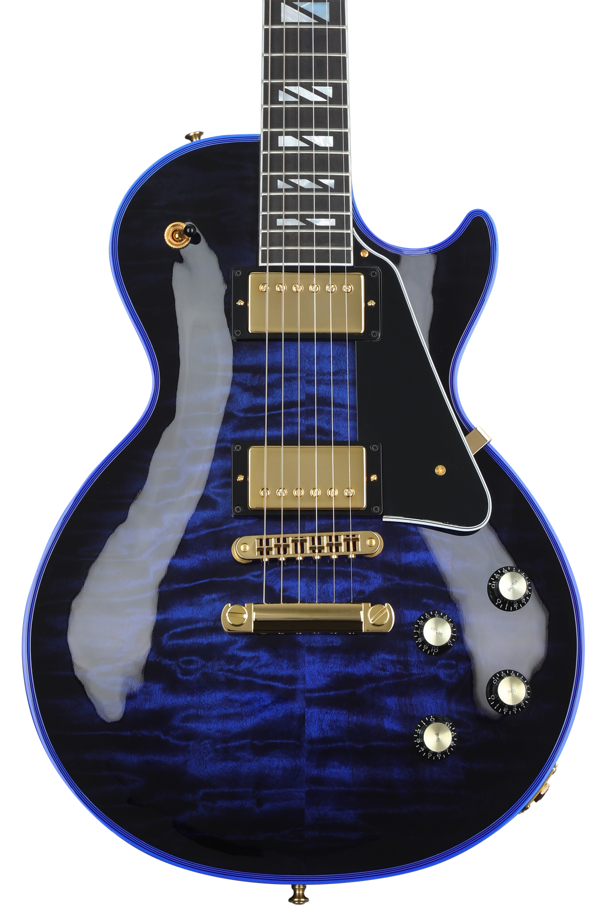 Gibson les paul online custom blue widow