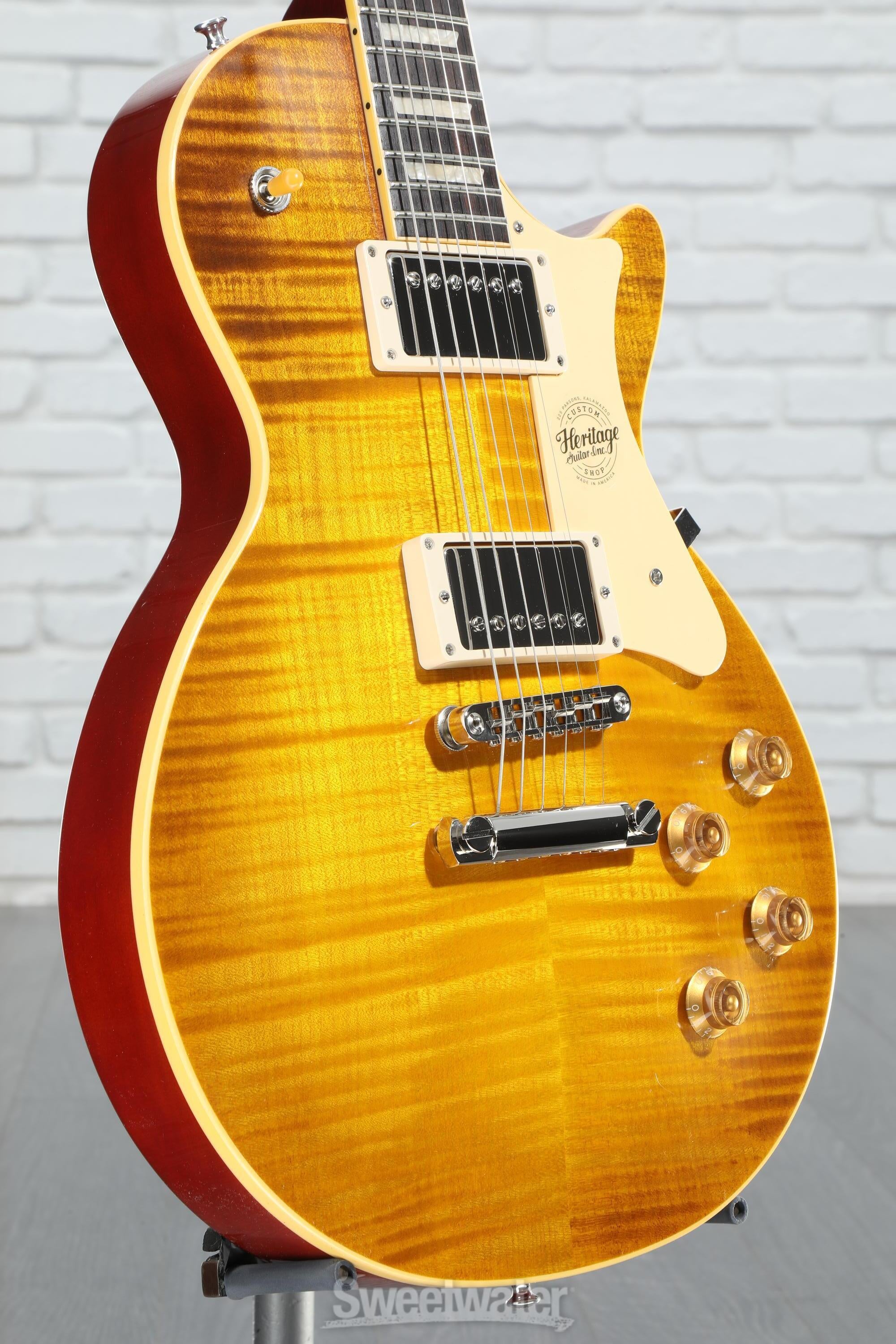 20-60代からのファッション通販  Heritage Custom Sweetwater | Burst Lemon Dirty - H-150 Core ギター
