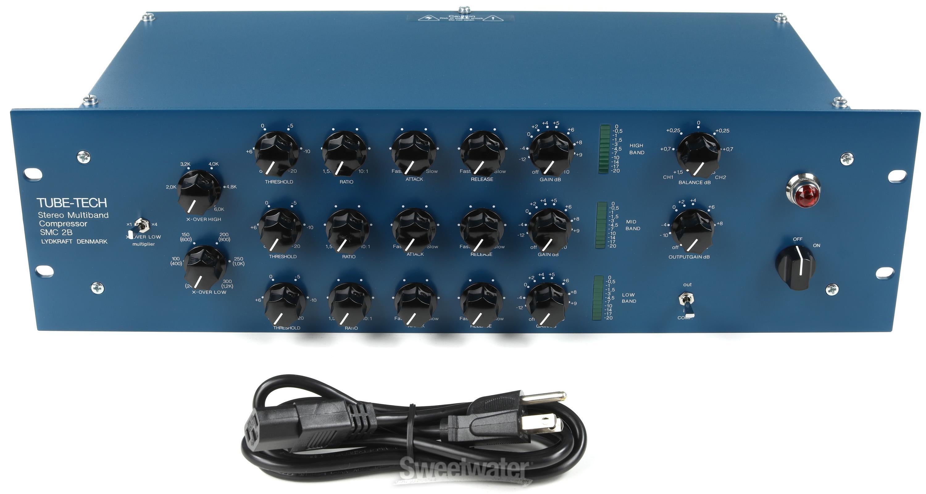 Tube-Tech SMC 2B Stereo Multiband Opto Compressor Reviews | Sweetwater