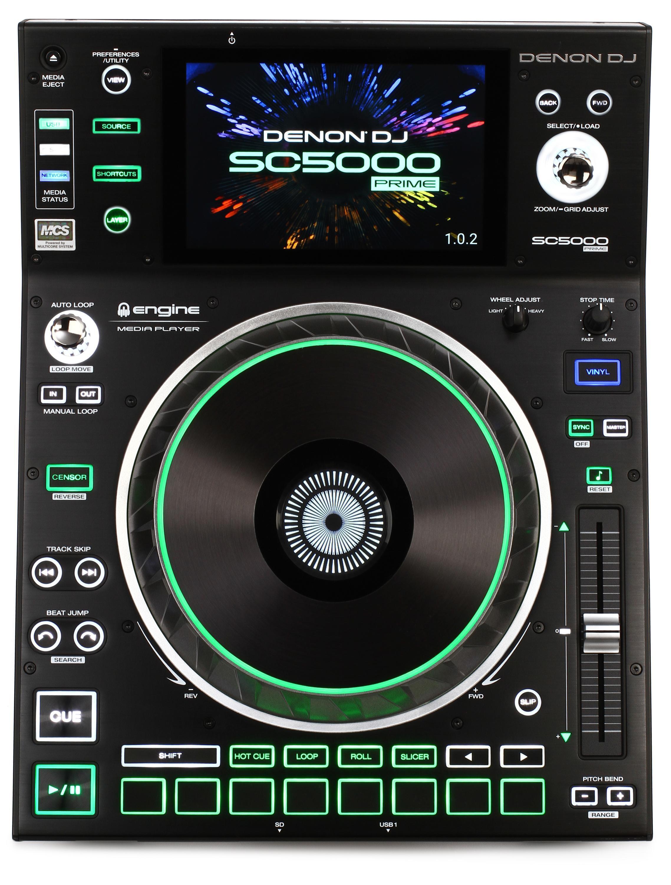 Denon DJ SC5000 Prime Professional Digital DJ Media Player Reviews 