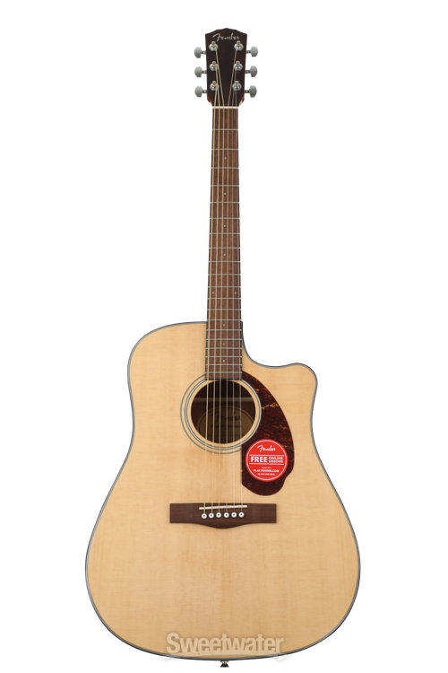 Fender CD-140SCE Dreadnought Acoustic-Electric Guitar - Natural
