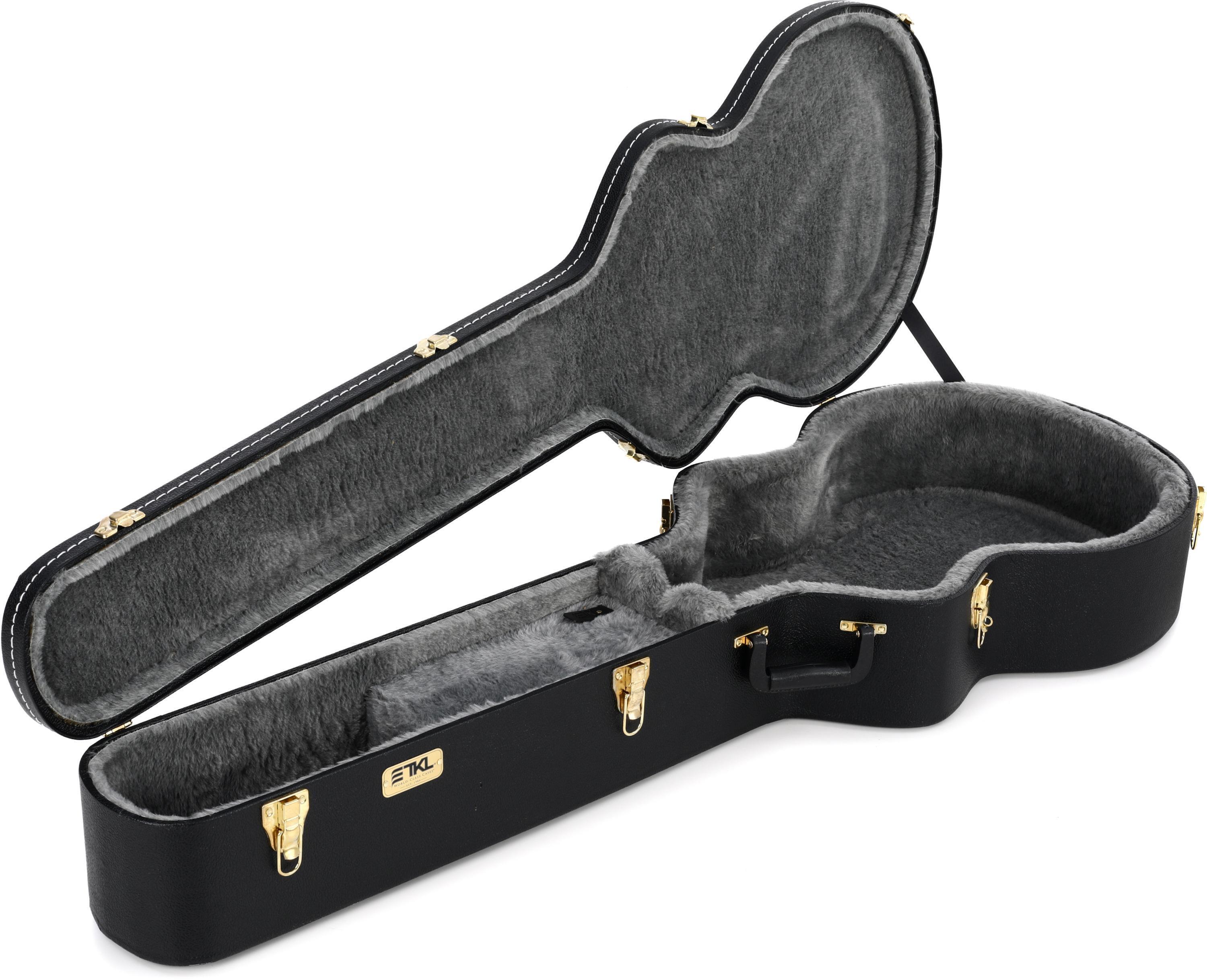 Ovation TKL BC1105XL Roundback Bass Case - Black | Sweetwater