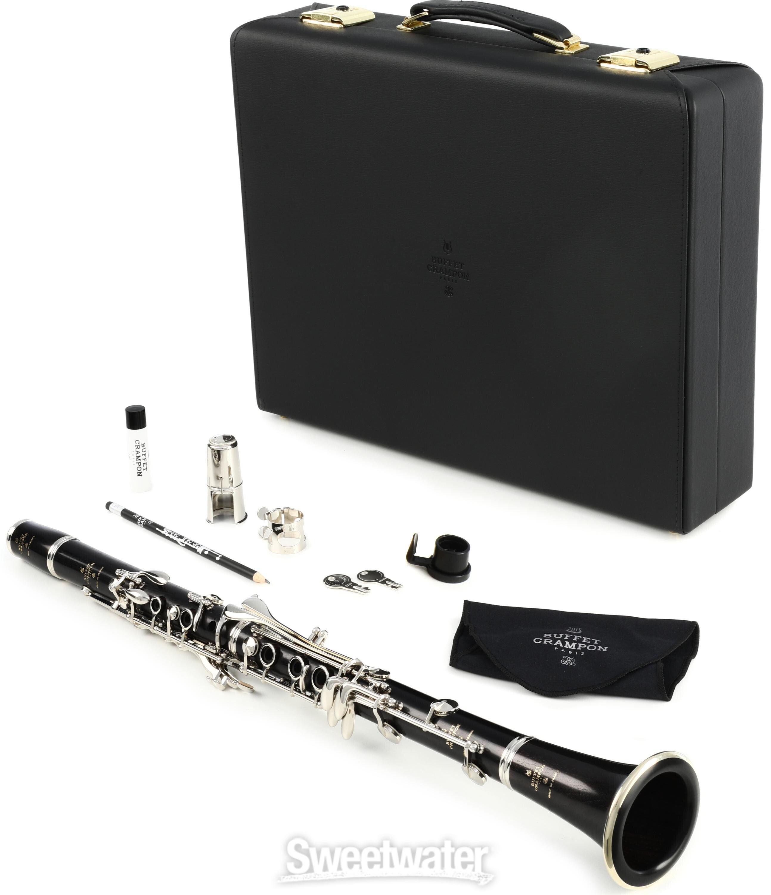 Buffet Crampon R13 Professional A Clarinet with Nickel-plated Keys 