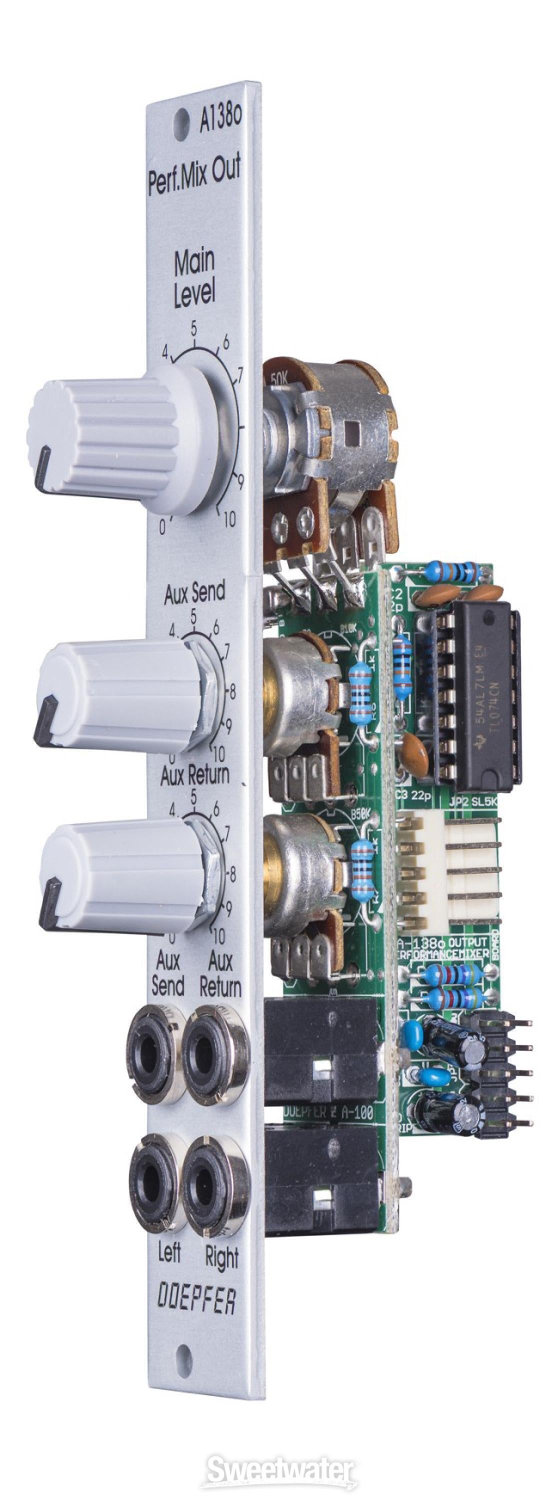 A-138o Eurorack Performance Mixer Output Module - Standard Edition