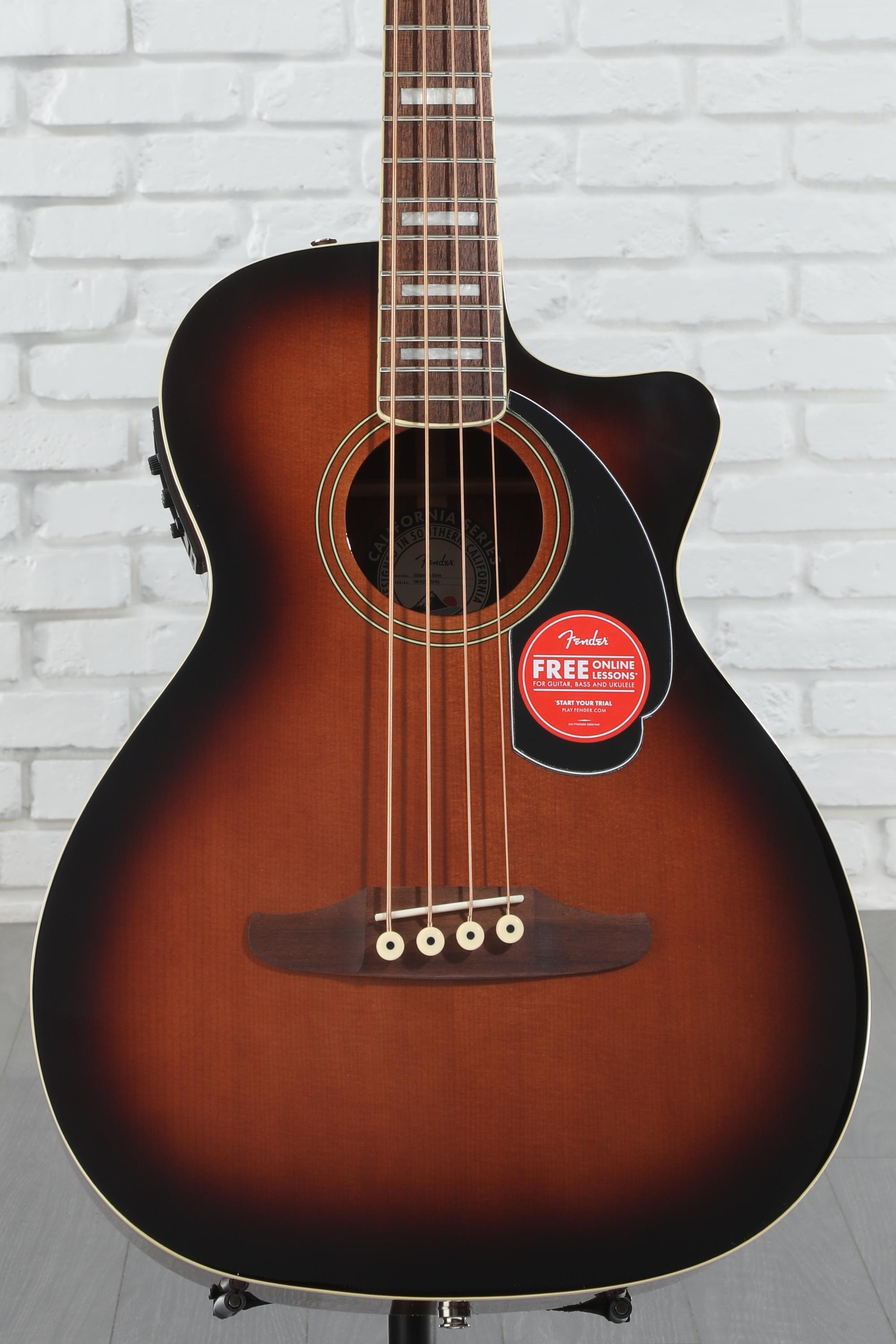 大勧め Fender Burst Edge Shaded - Bass Acoustic-electric Kingman ベース