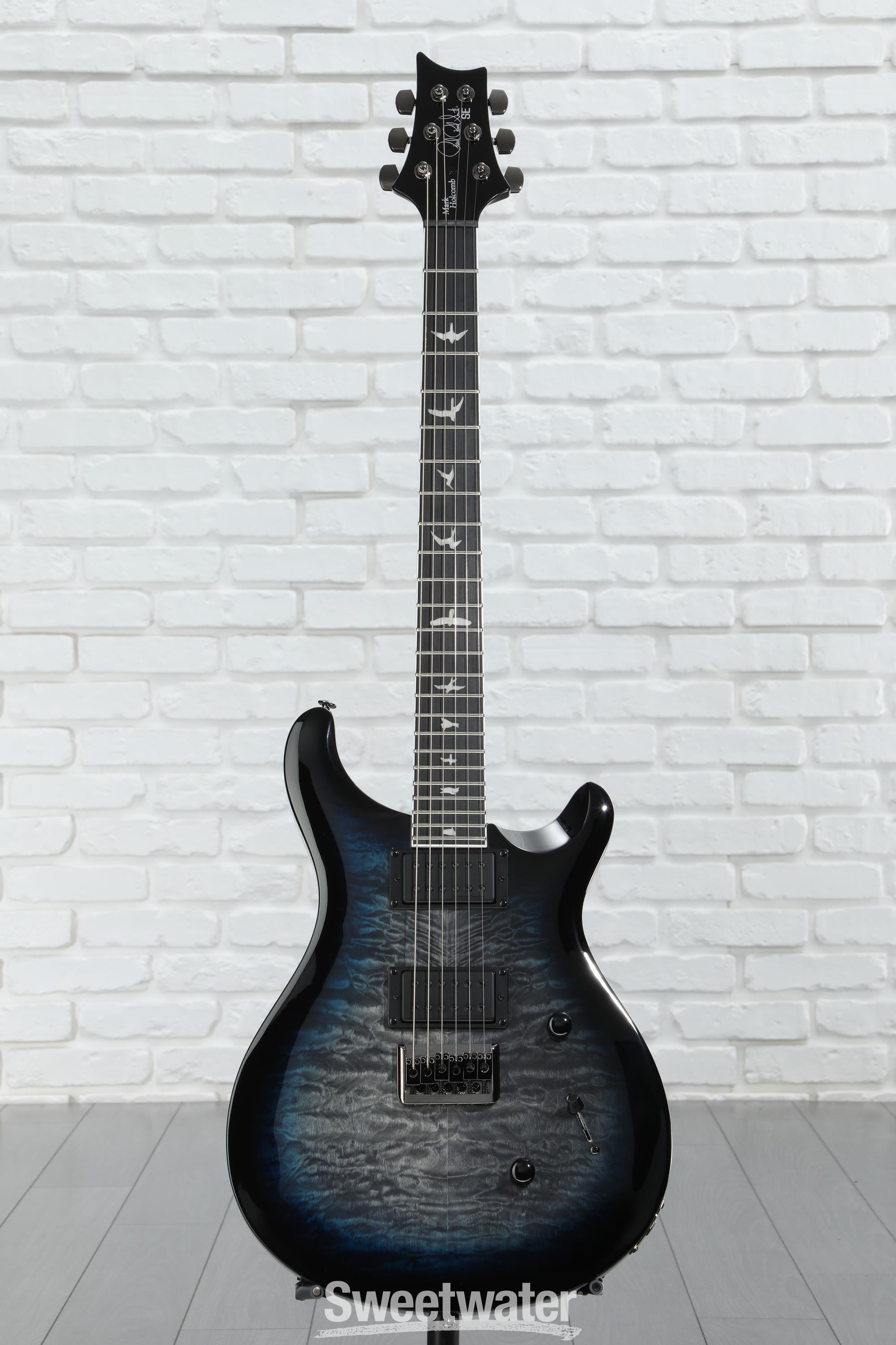 絶妙なデザイン Signature Holcomb Mark SE PRS Electric Blue Holcomb - Guitar ギター