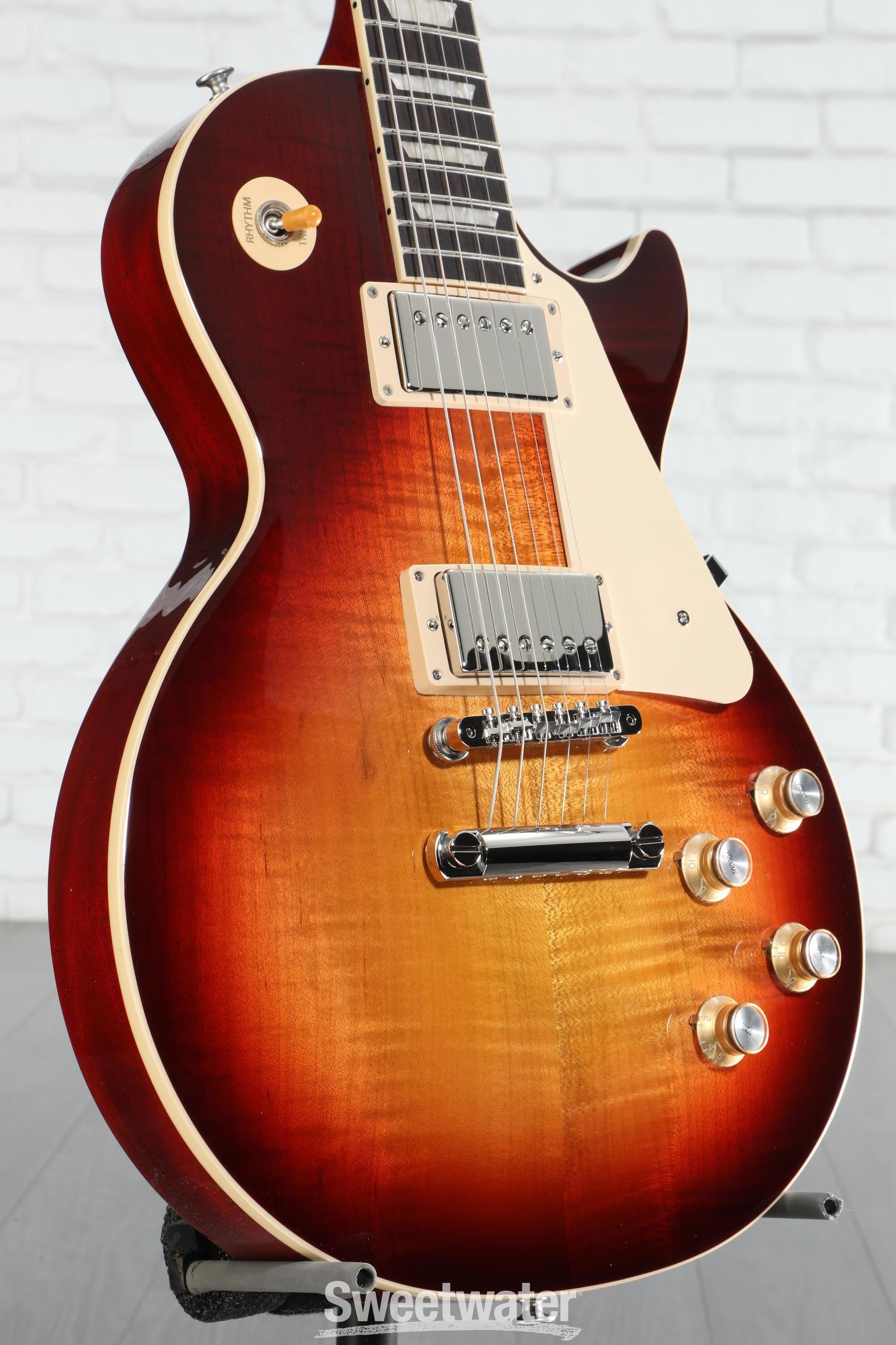ギター Gibson USA Les Paul Standard 60s Gibson Les Paul Standard '60s Electric Guitar - Bourbon