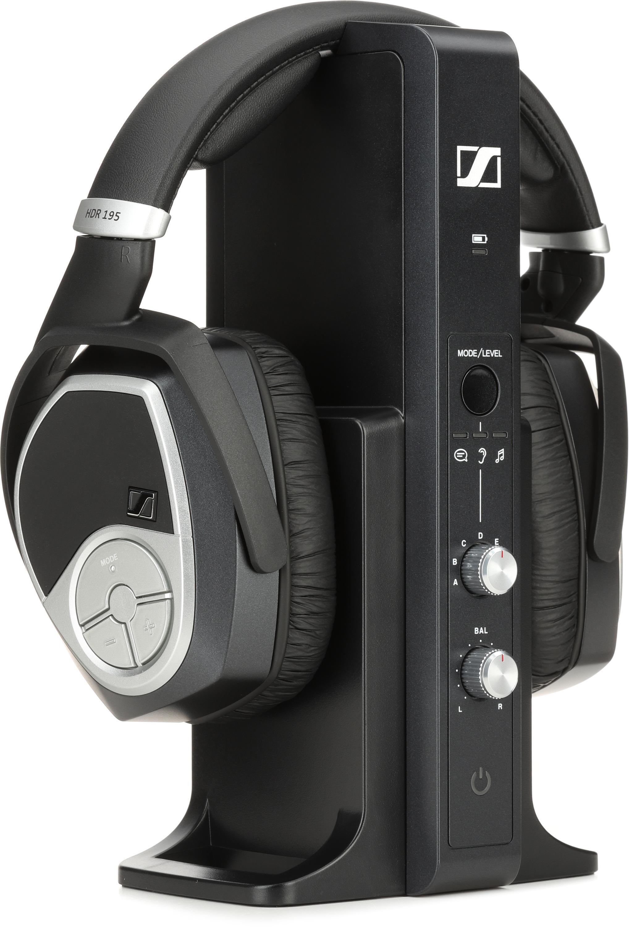 ゼンハイザー 密閉型 デジタルワイヤレスヘッドホン RS 175-U ブラック RS 175-U | In-Ear, Noise-Canceling, Wireless, Bluetooth
