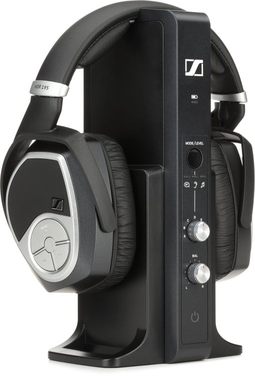 Sennheiser RS 195-U Digital Wireless TV Headphones Sweetwater