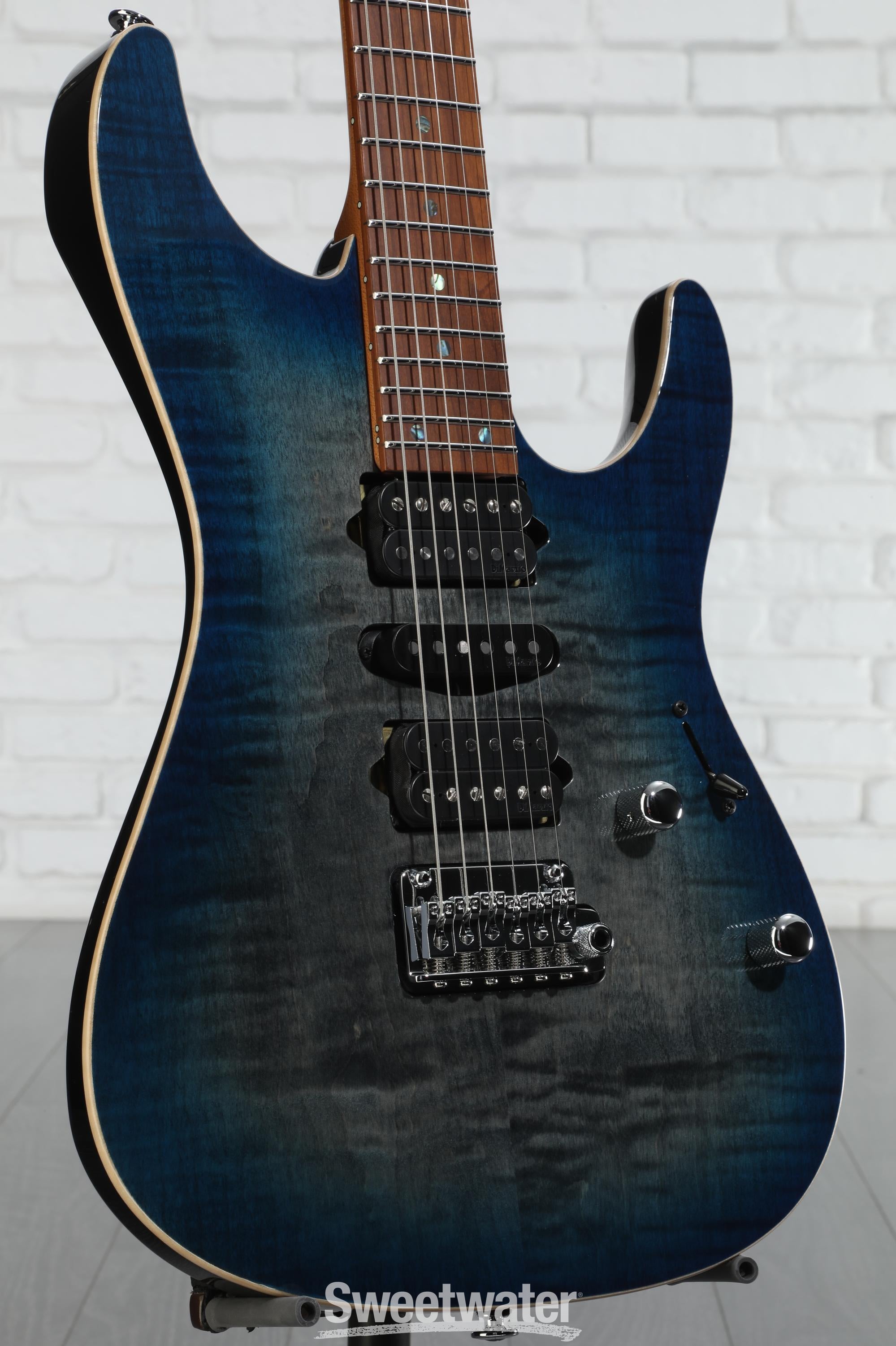 ギター Ibanez AZ2407F-SDE Prestige (Sodalite) Ibanez AZ2407F SDE Prestige Japan - sodalite Str shape