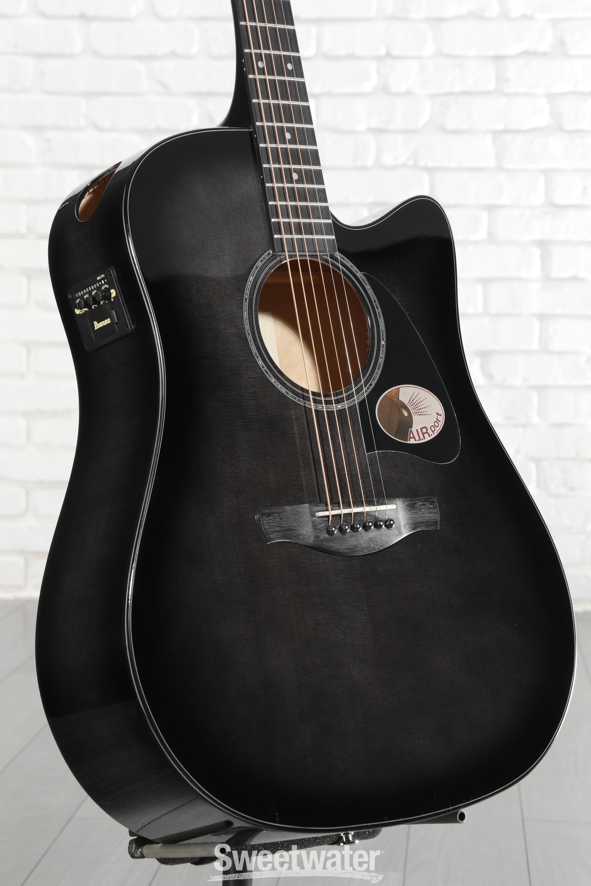 Photo of Ibanez AAD77CE Acoustic-electric Guitar - Black Sunburst