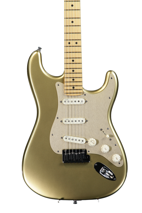 Fender FSR American Deluxe Stratocaster - Aztec Gold