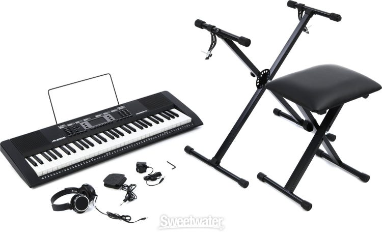 Clavier 61 touches ALESIS HARMONY 61 MKIII+Stand+Banquette+Casque+