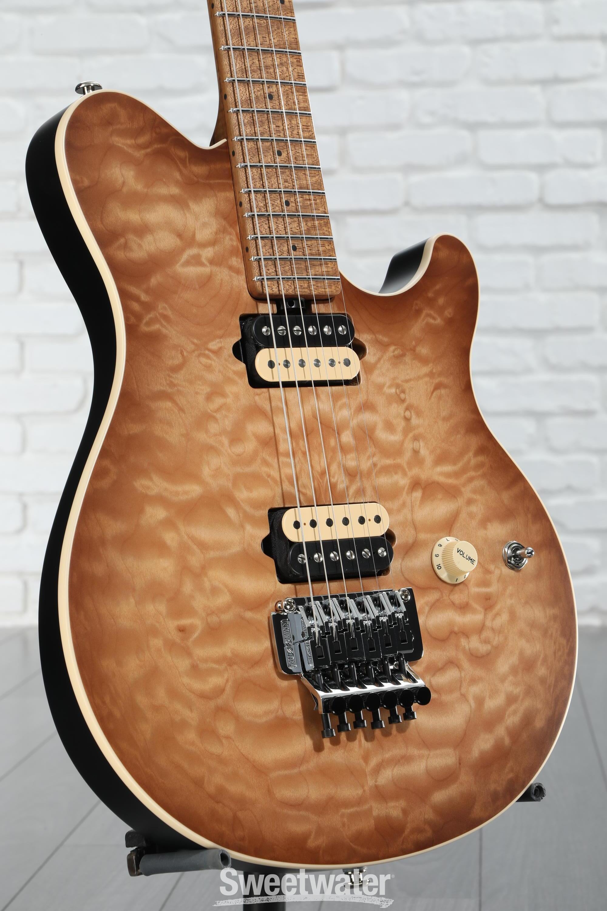 Ernie Ball Music Man Axis Electric Guitar - Honey Pot Quilt