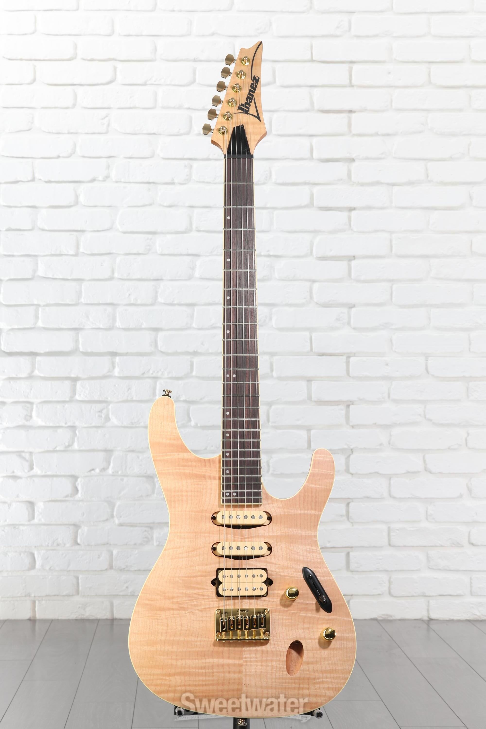 Ibanez Standard SEW761FM Electric Guitar - Natural Flat | Sweetwater