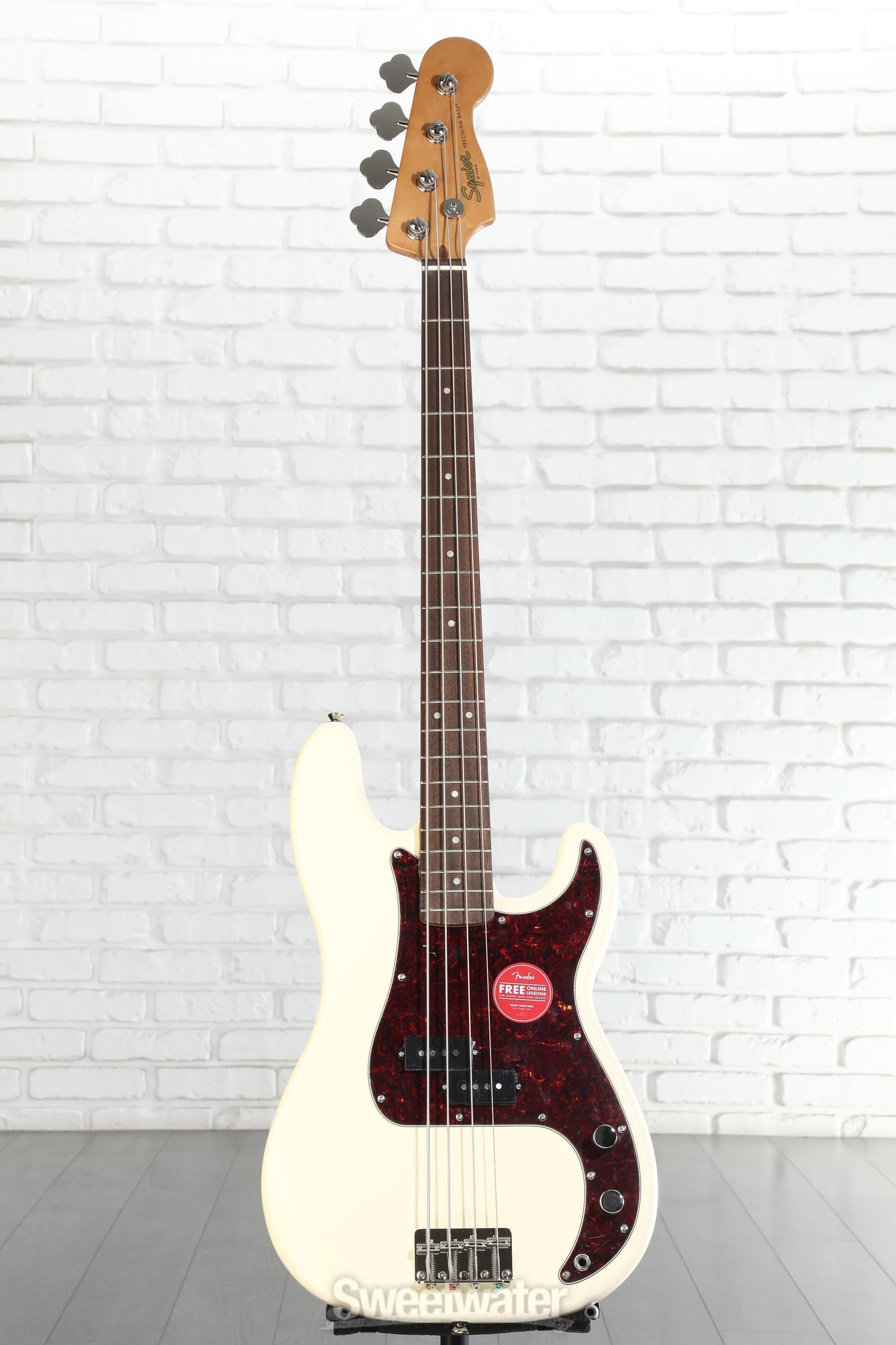 Squier Classic Vibe '60s Precision Bass - Olympic White Reviews
