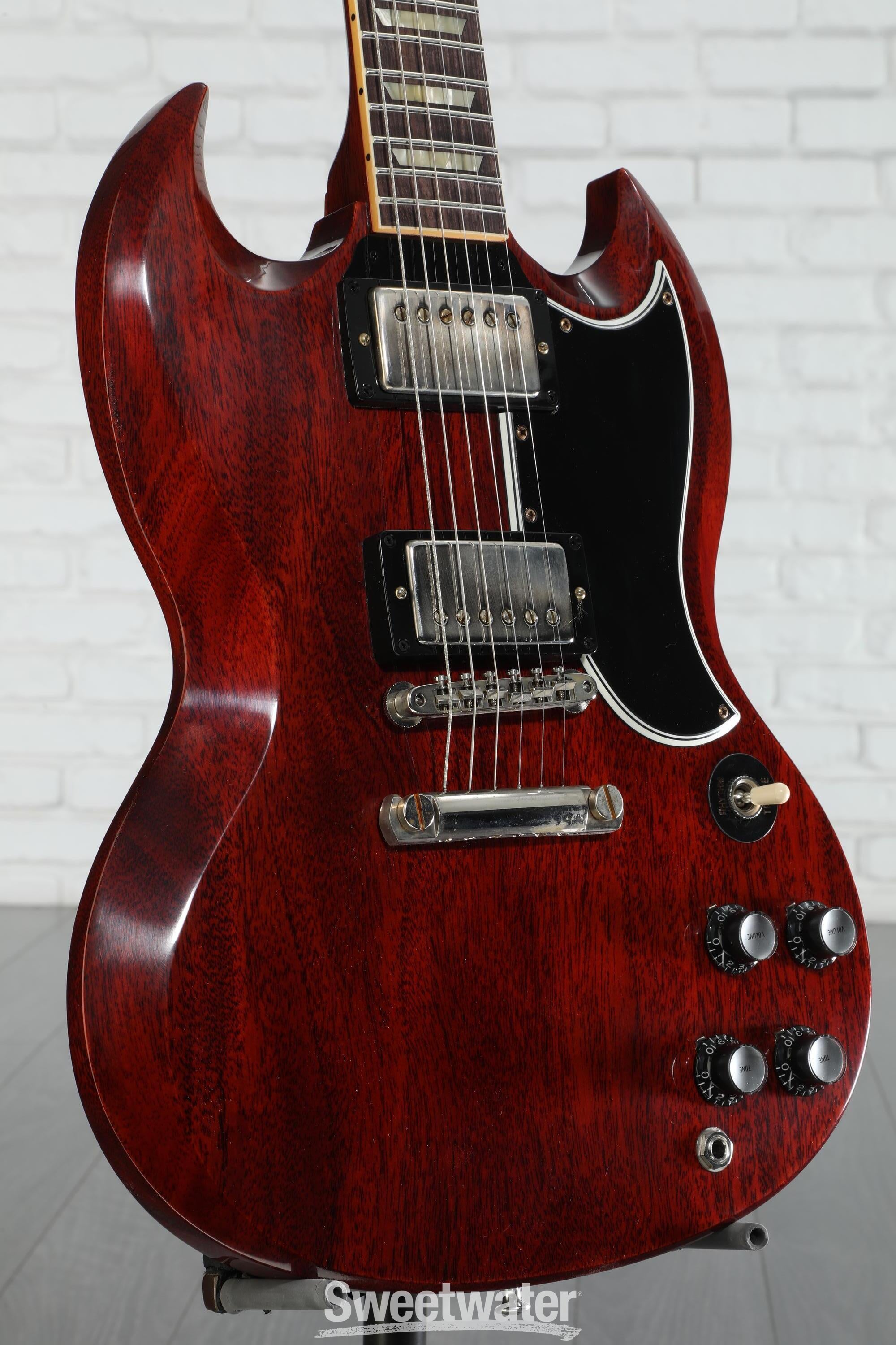 ギター Gibson Custom Shop SG Standard 1961 Gibson Custom 1961 Les Paul SG Standard Reissue Electric