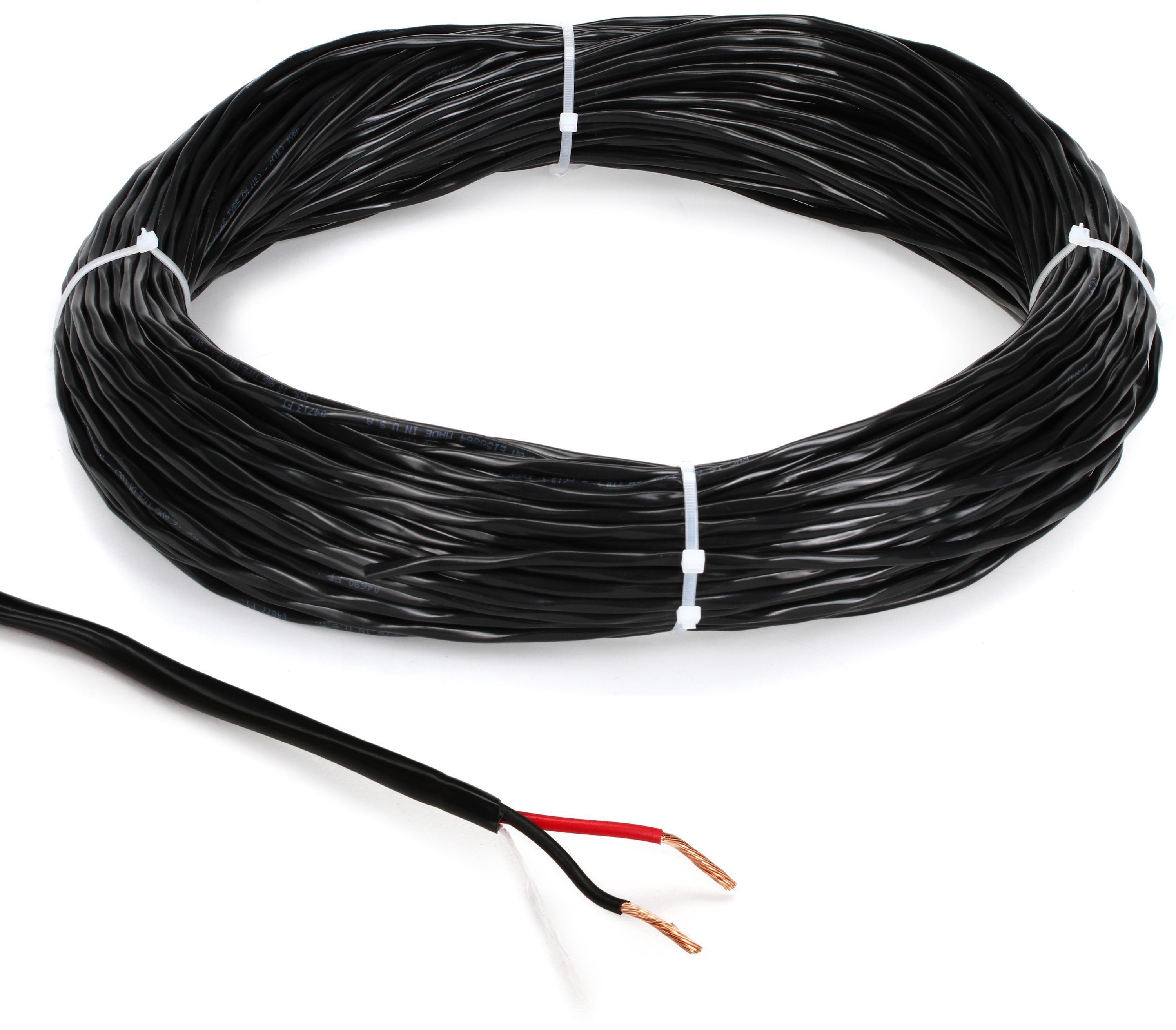 Photo of Pro Co CM-16/2.K Bulk Install Speaker Wire - Black 250 Foot
