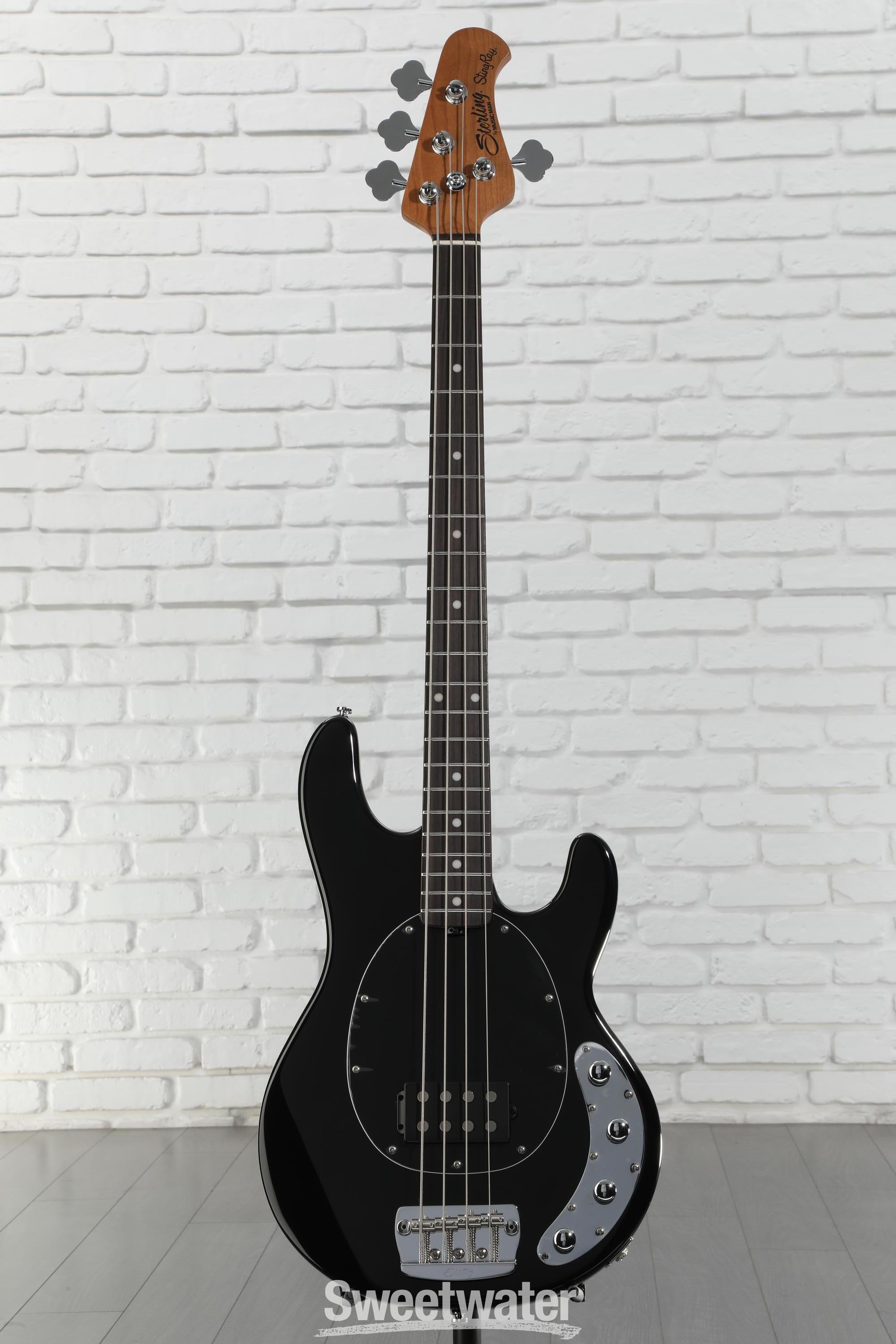 Sterling By Music Man StingRay RAY34 Bass Guitar - Black
