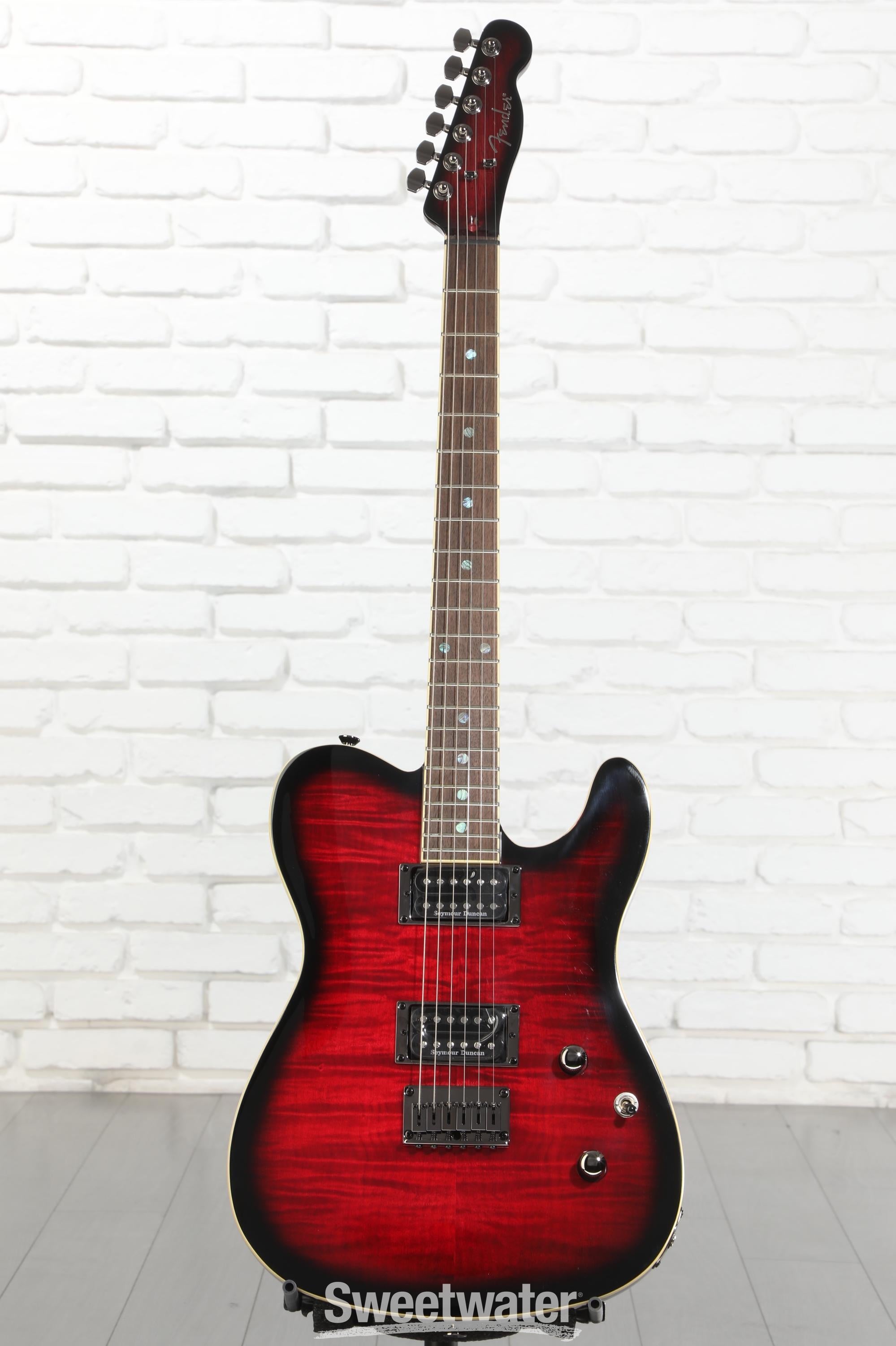 Fender Special Edition Custom Telecaster FMT HH - Black Cherry