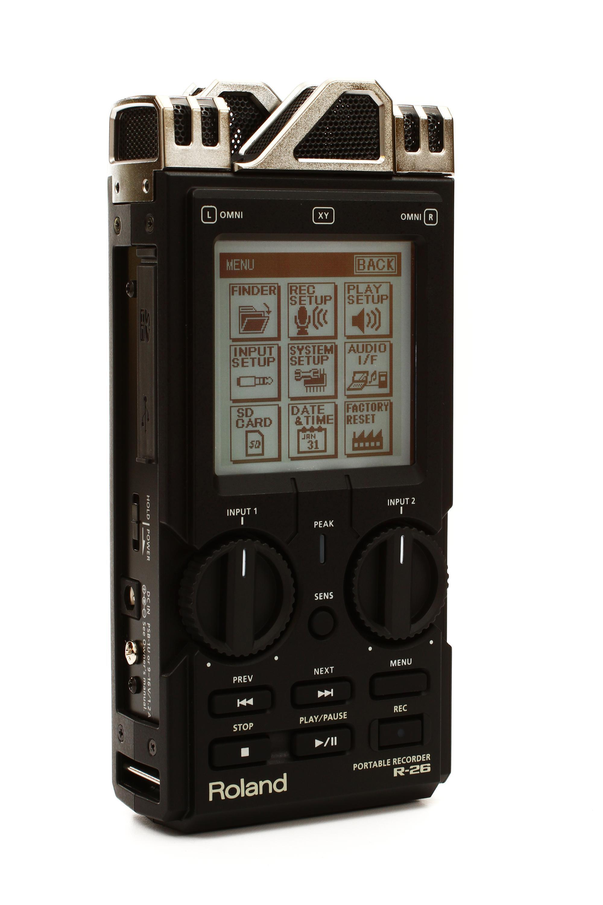 HOTSALERoland R-26 6ch同時録音可能の名機！ 配信機器・PA機器・レコーディング機器