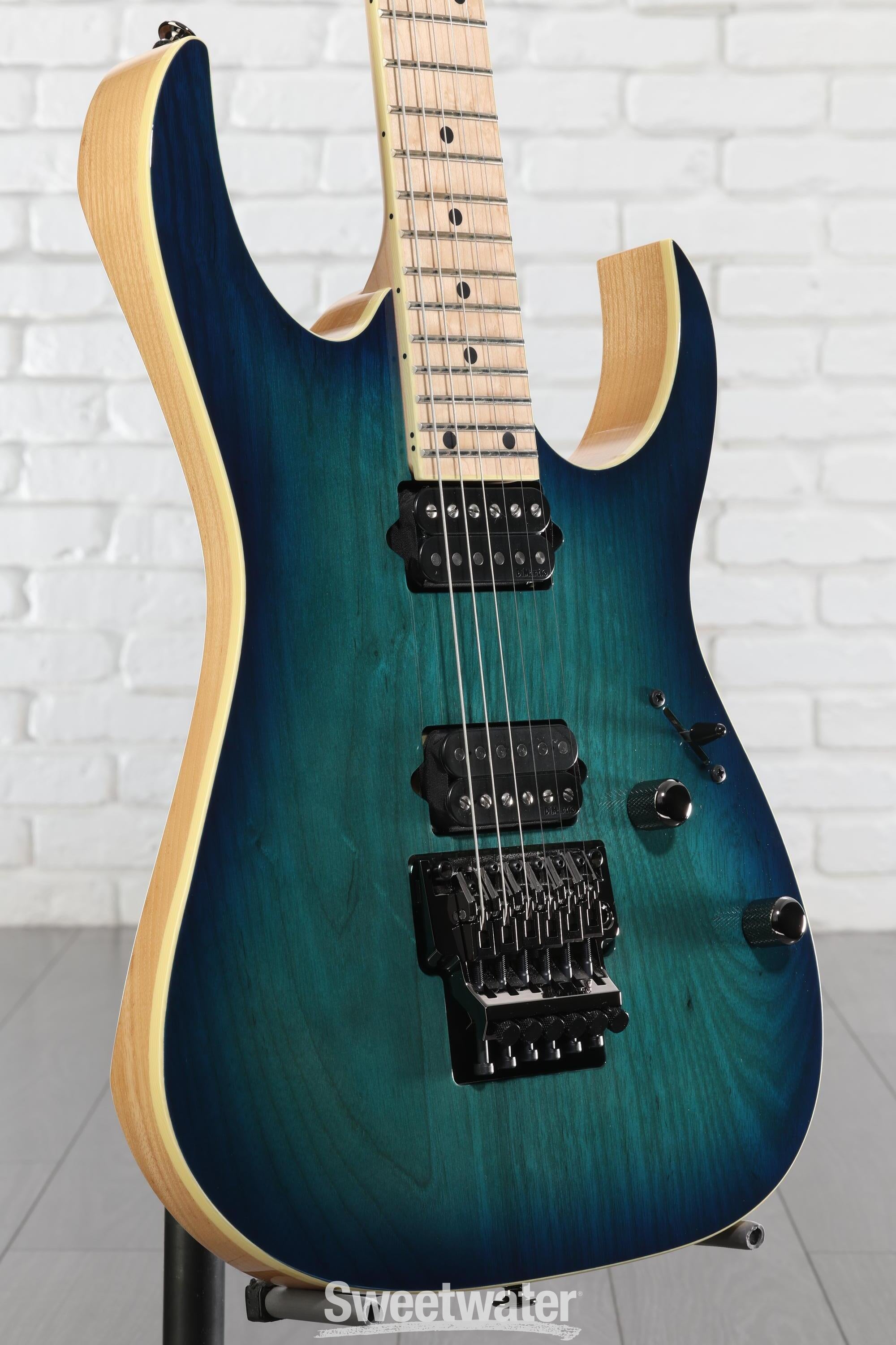 Ibanez Prestige RG652AHM - Nebula Green Burst | Sweetwater