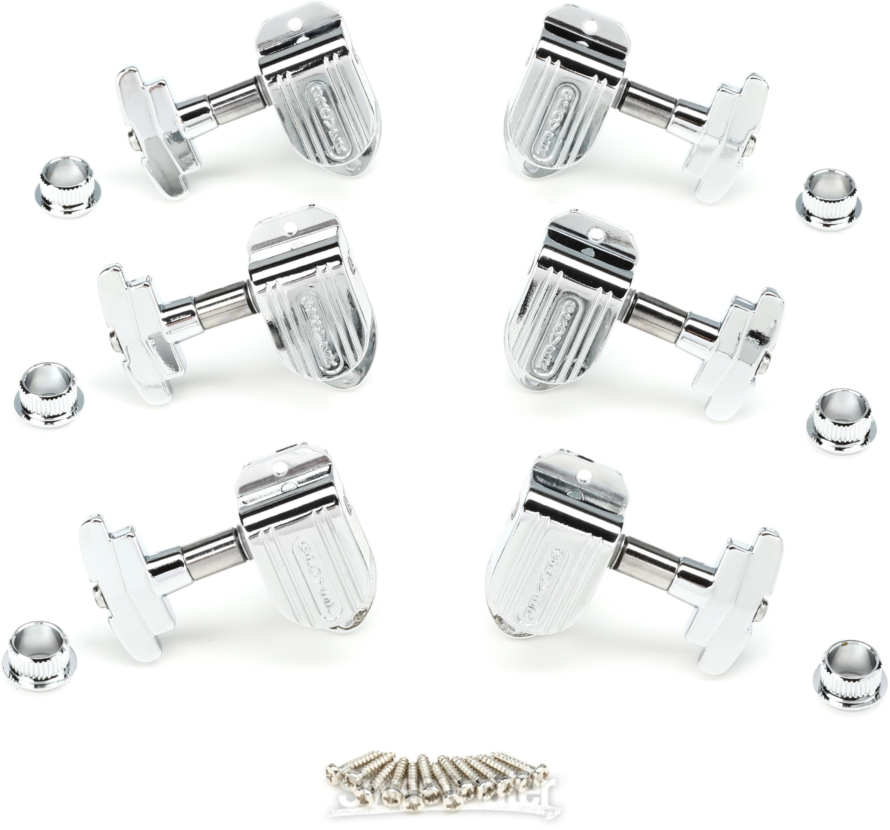 Grover 150C Imperial Tuning Machines Set - 3+3 - Chrome | Sweetwater